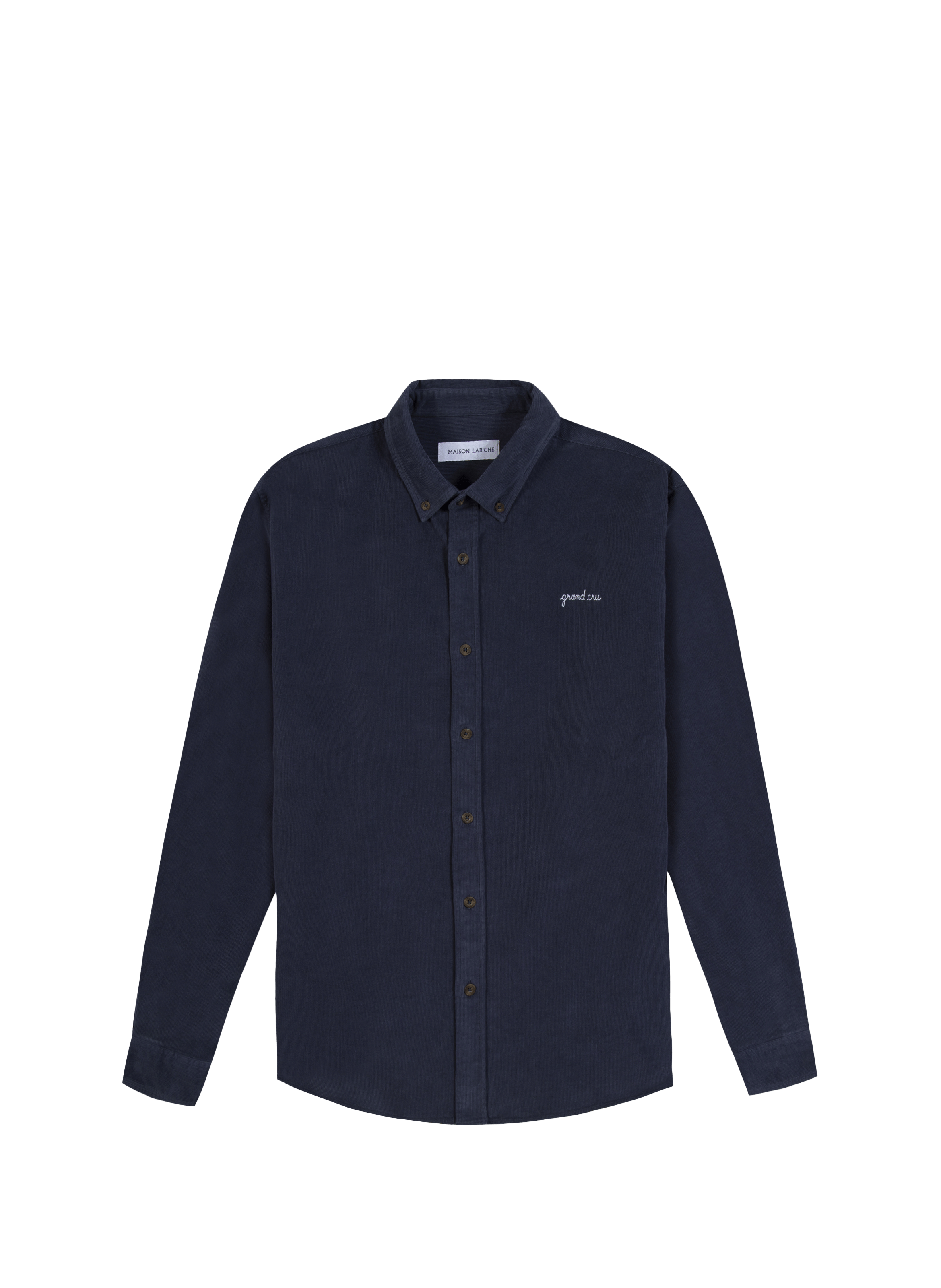 MAISON LABICHE Chemise en coton Bleu