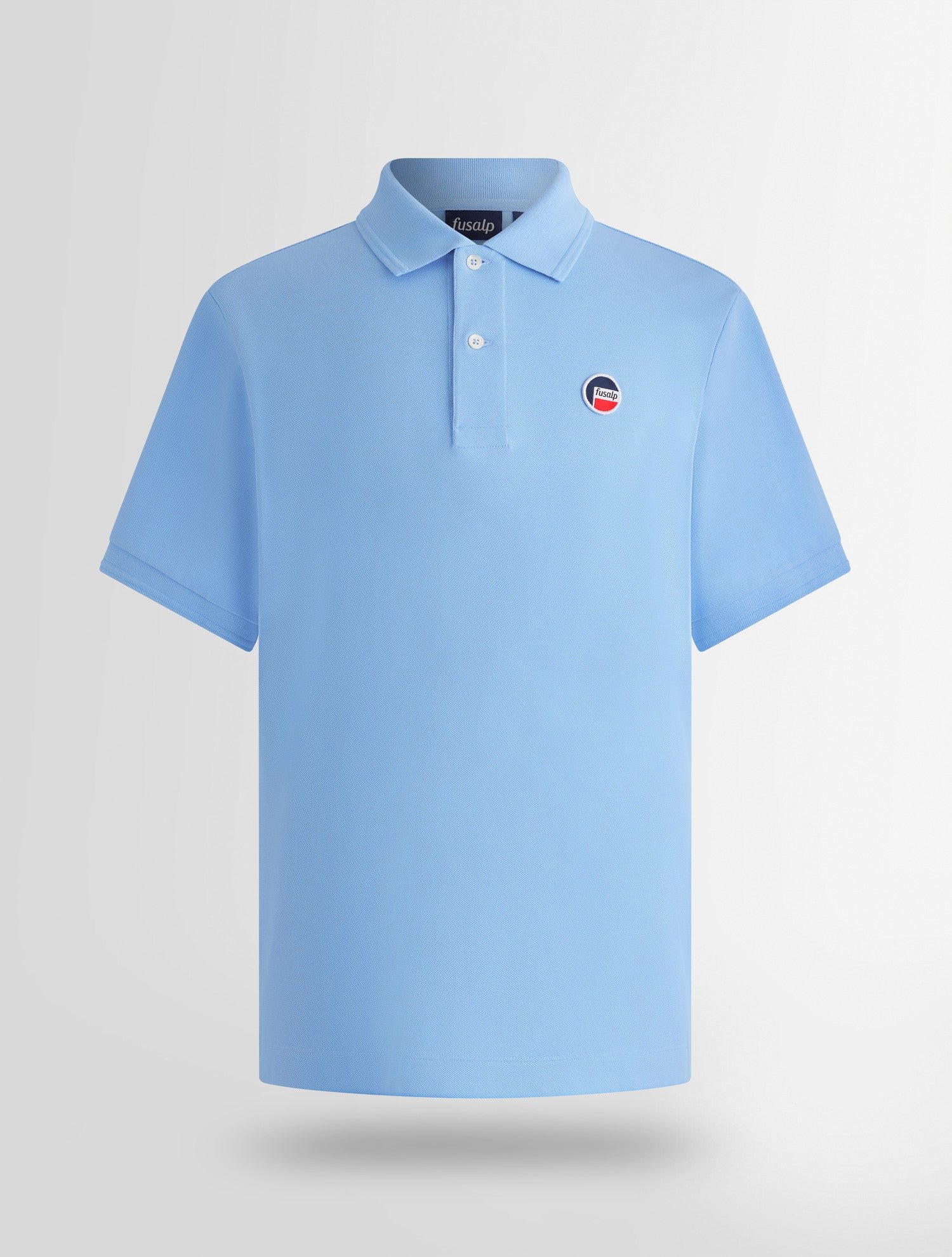 Polo manches courtes gerlo col polo coupe regular FUSALP Bleu