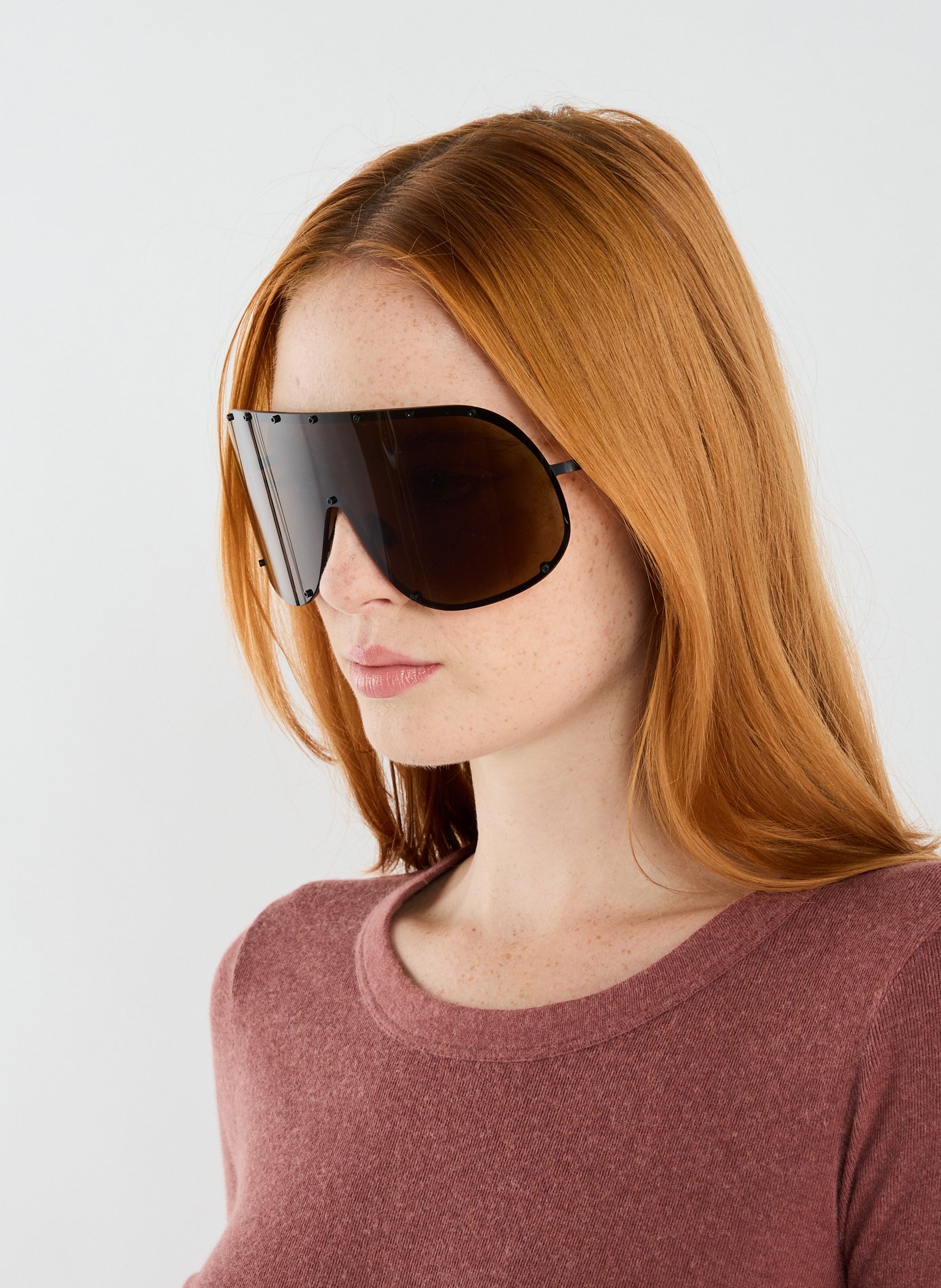  Sunglasses  RICK OWENS Brown