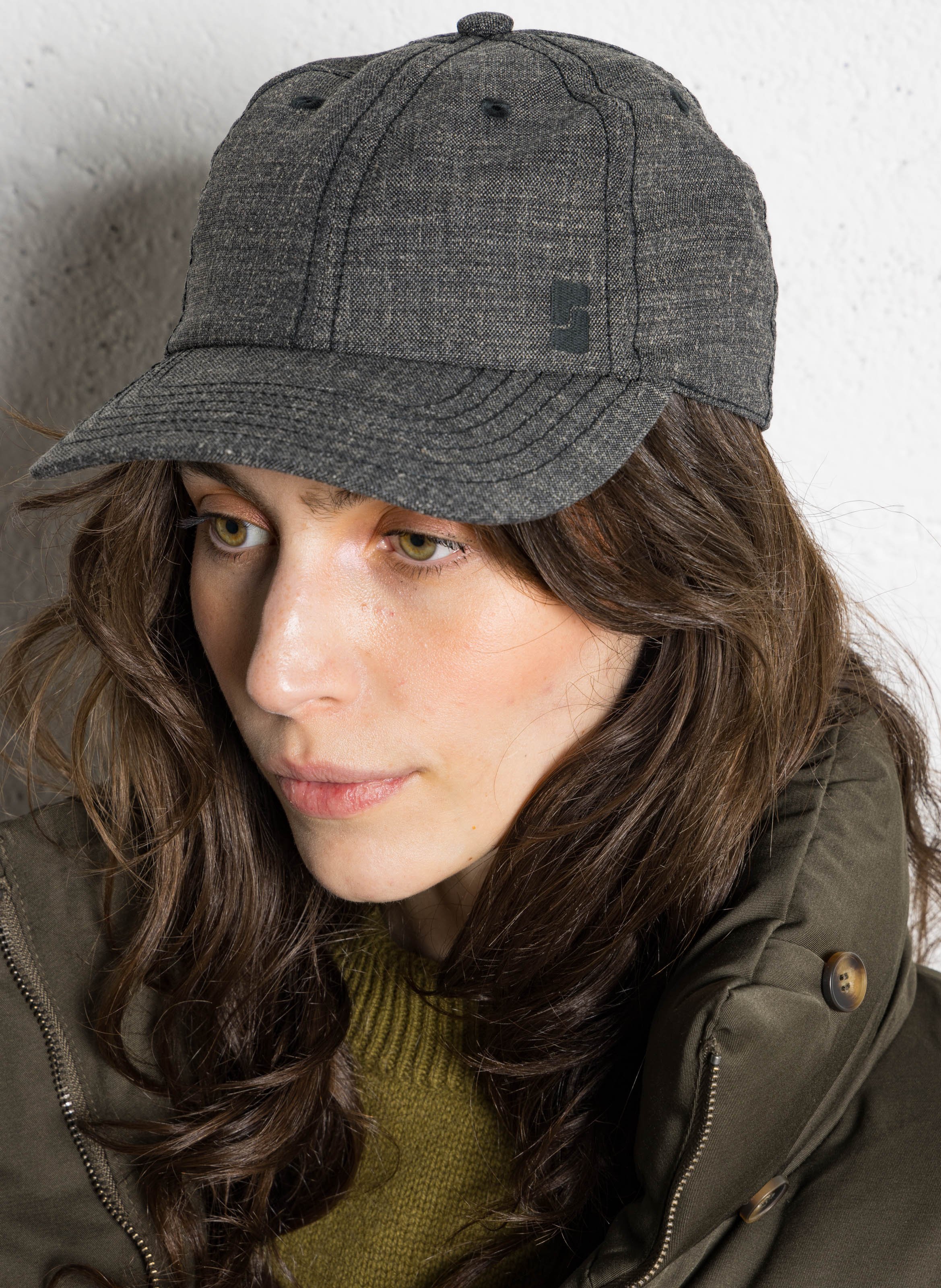 Casquette brodée serena SOEUR Gris