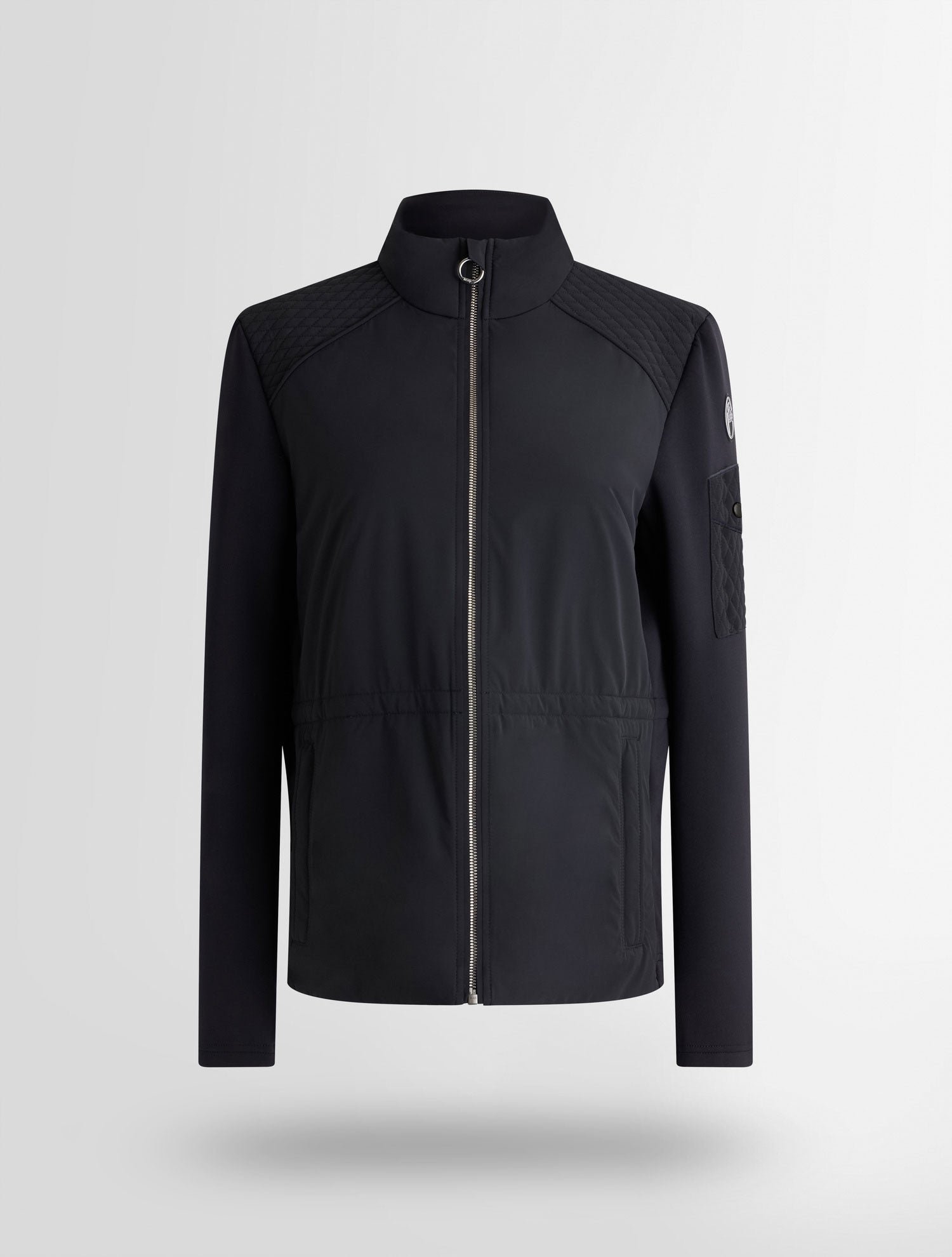 Veste laaïs col montant FUSALP Noir