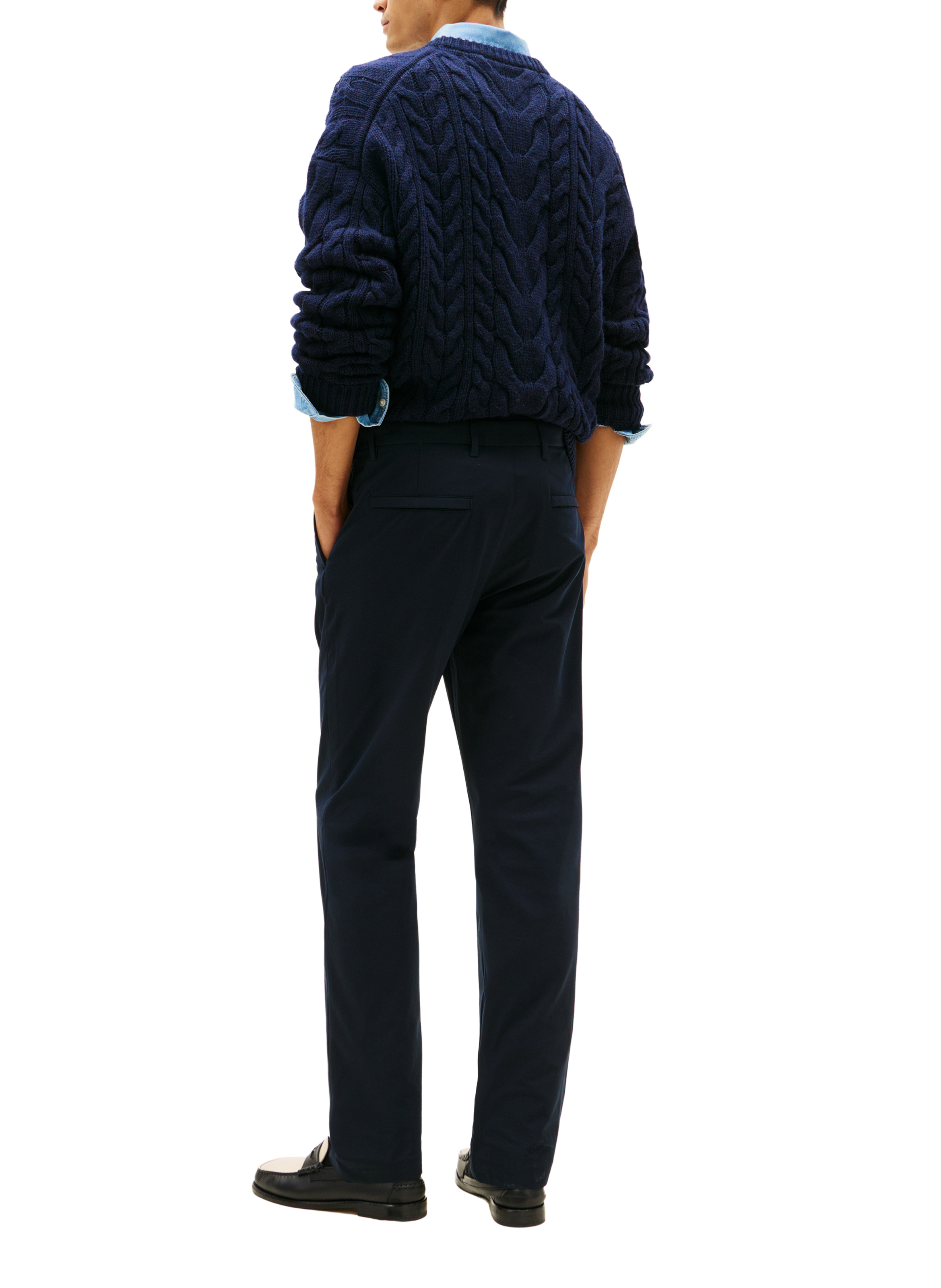 Slim fit pants TOMMY HILFIGER Blue