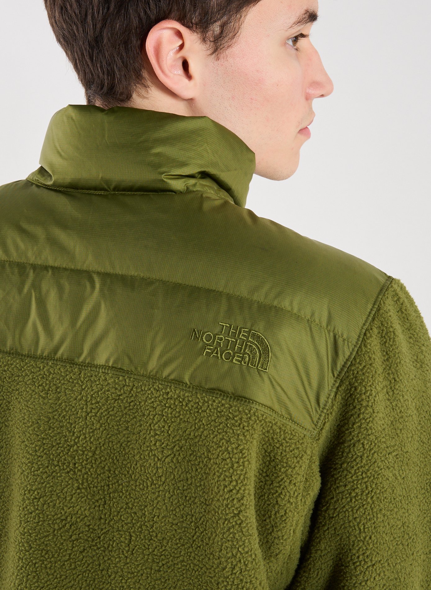 Bi-material jacket THE NORTH FACE Khaki