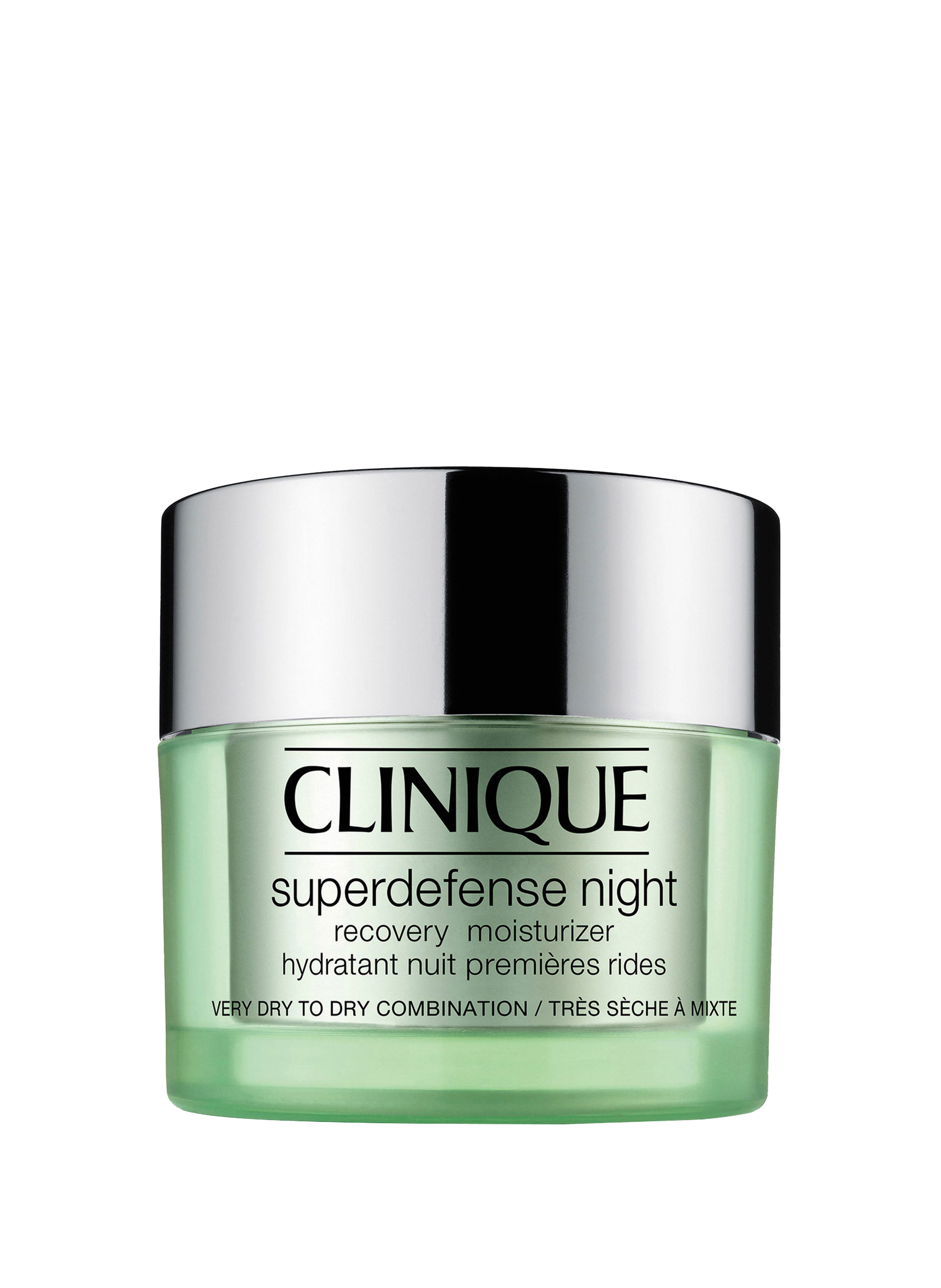 CLINIQUE Superdefense Night - First Wrinkles Night Moisturizer Cream - Dry to Combination Skin No color