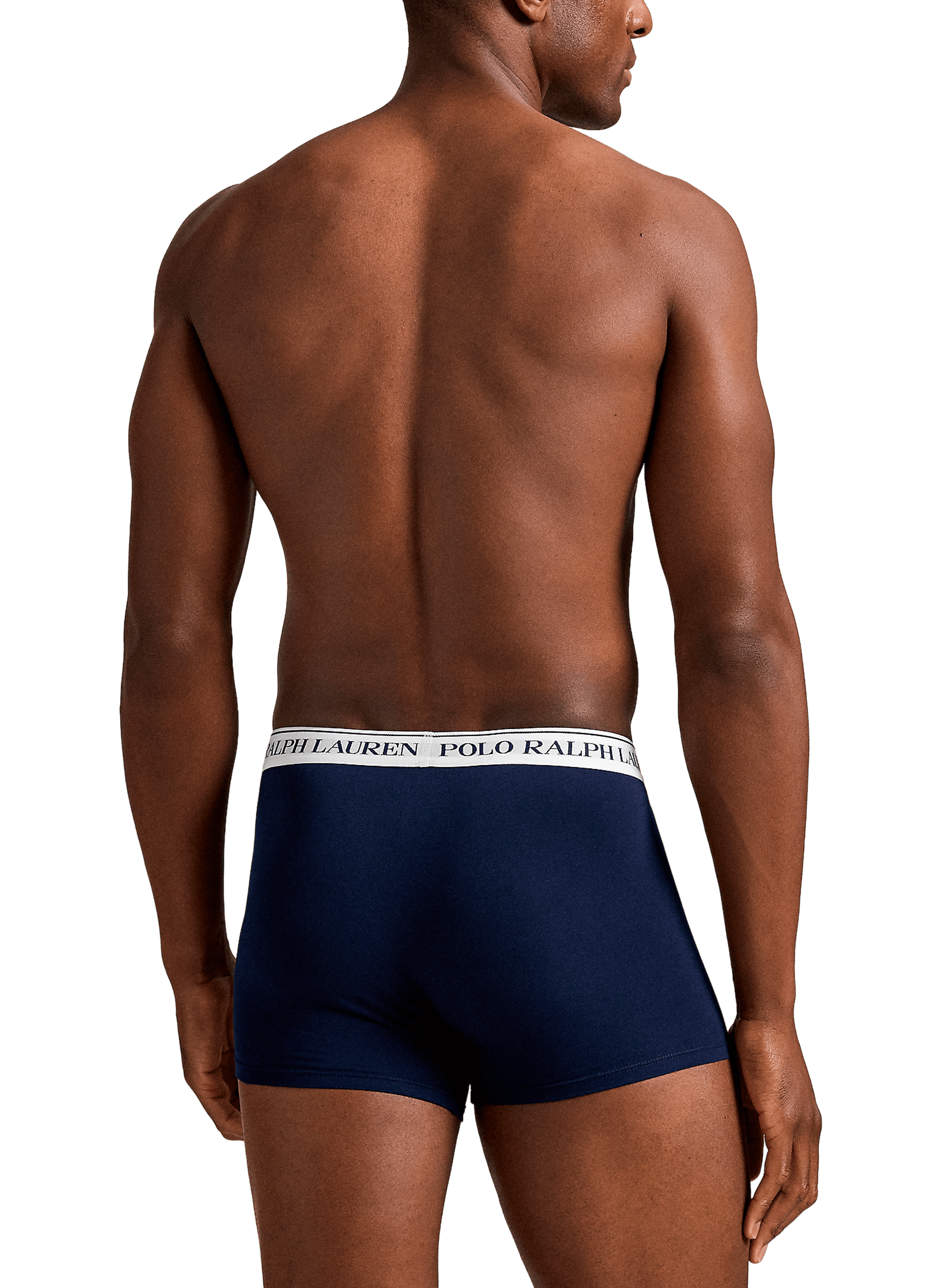 Lot de 3 boxers en coton Bleu