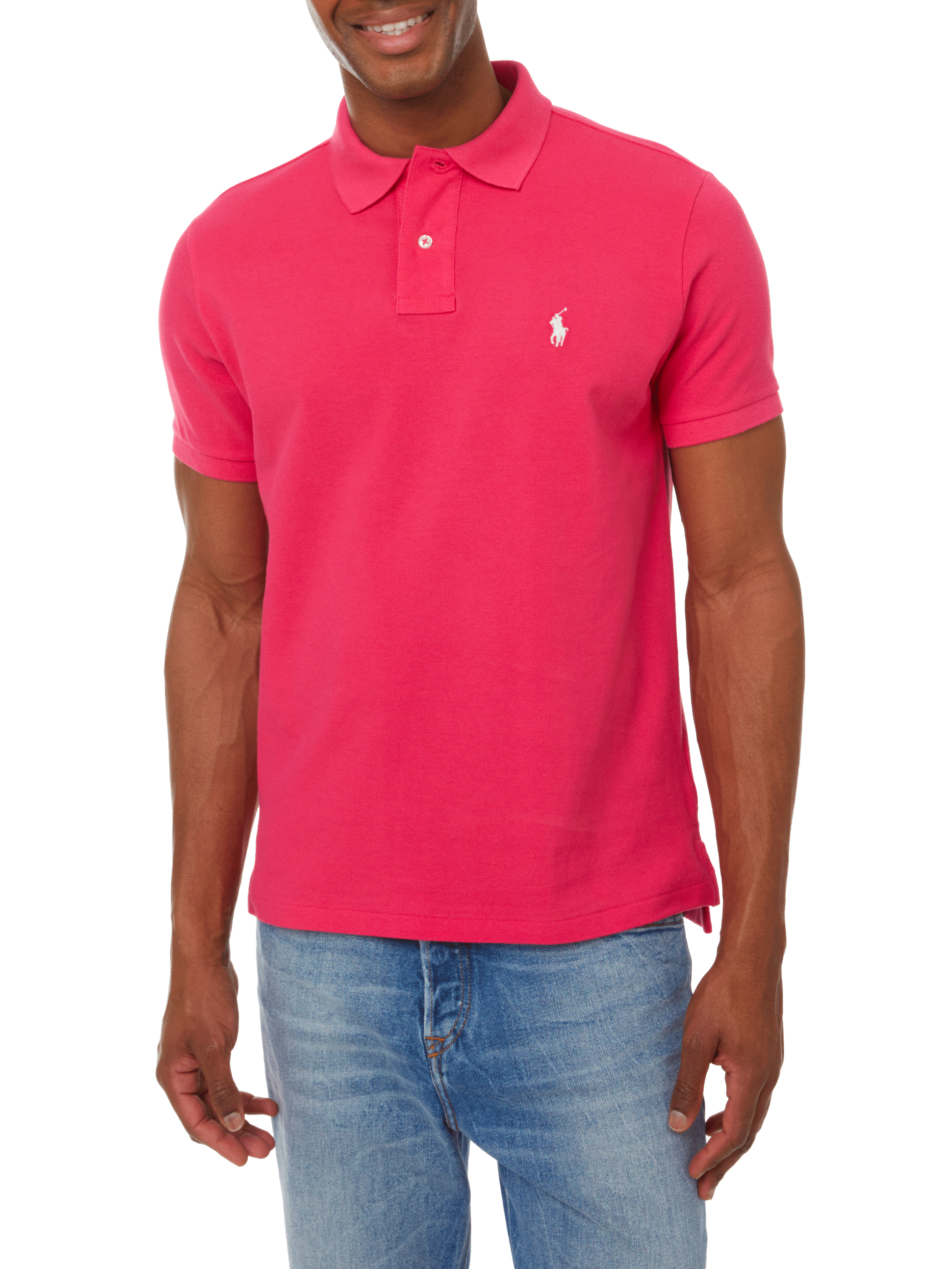 Cotton polo shirt POLO RALPH LAUREN Pink