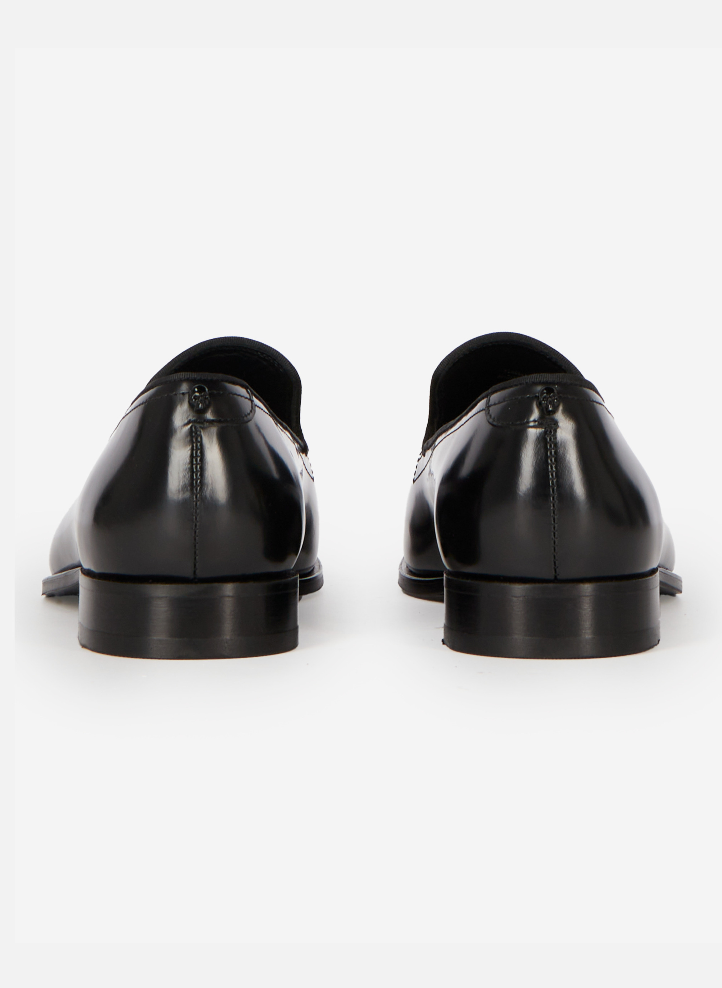 Mocassins en cuir brillant THE KOOPLES Noir