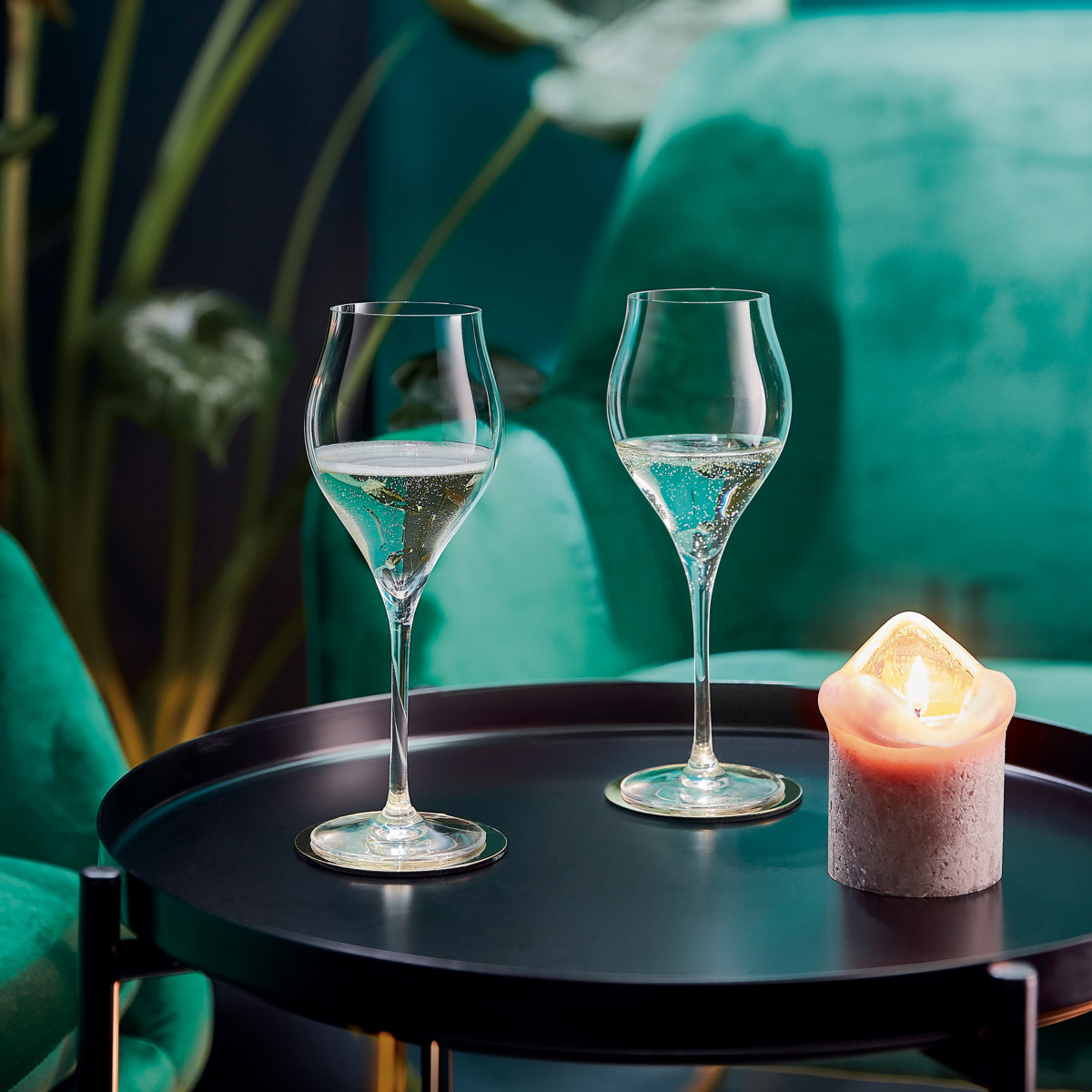 Exaltation - coffret 2 flûtes 30 cl CHEF & SOMMELIER Transparent