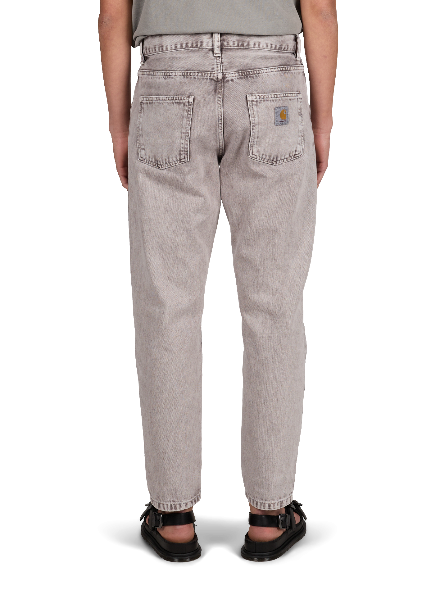 Relaxed tapered jeans CARHARTT WIP Brown