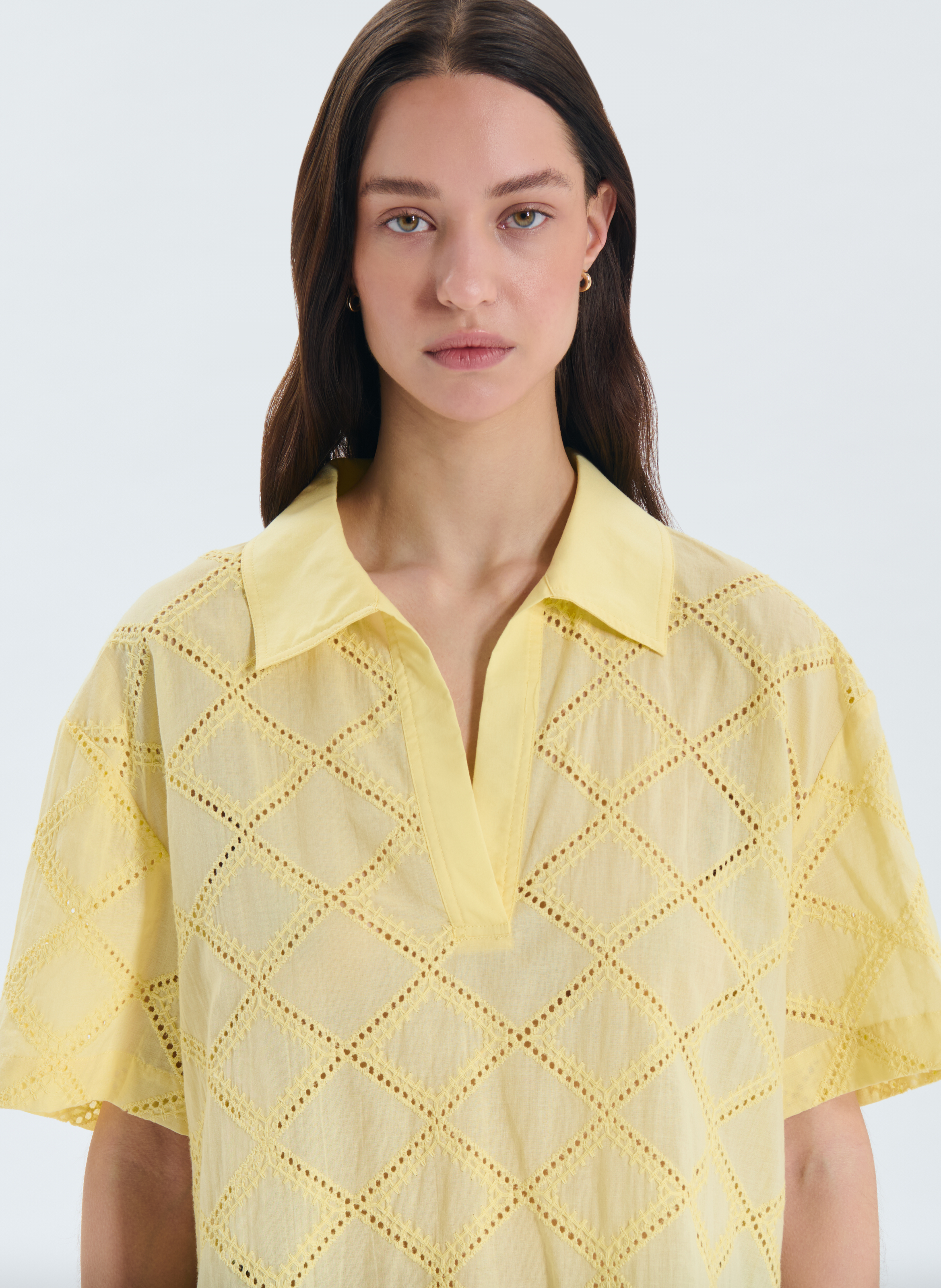 Chemise  teyma ZAPA Jaune