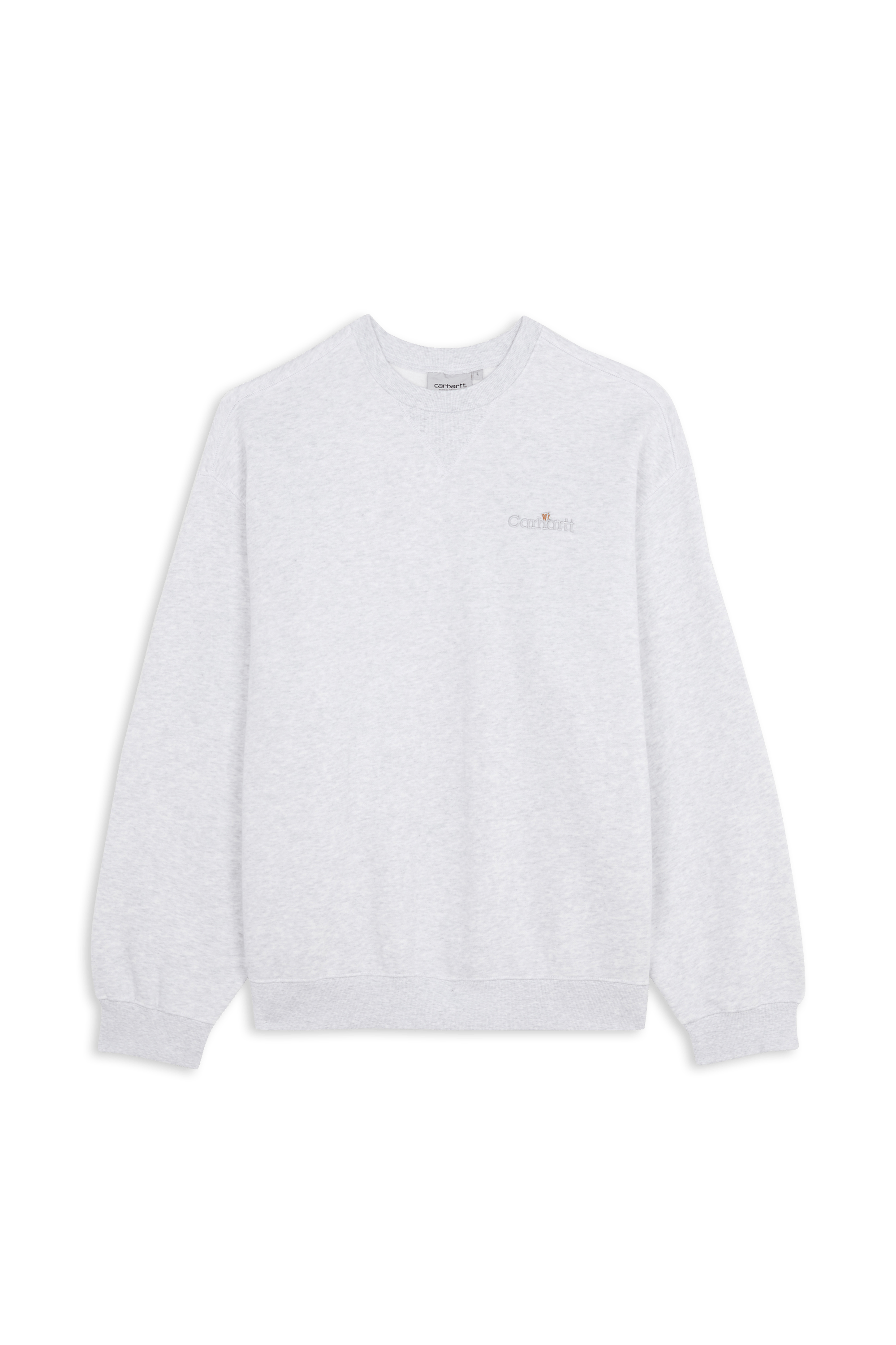 Sweatshirt wip label sweat CARHARTT WIP Gris