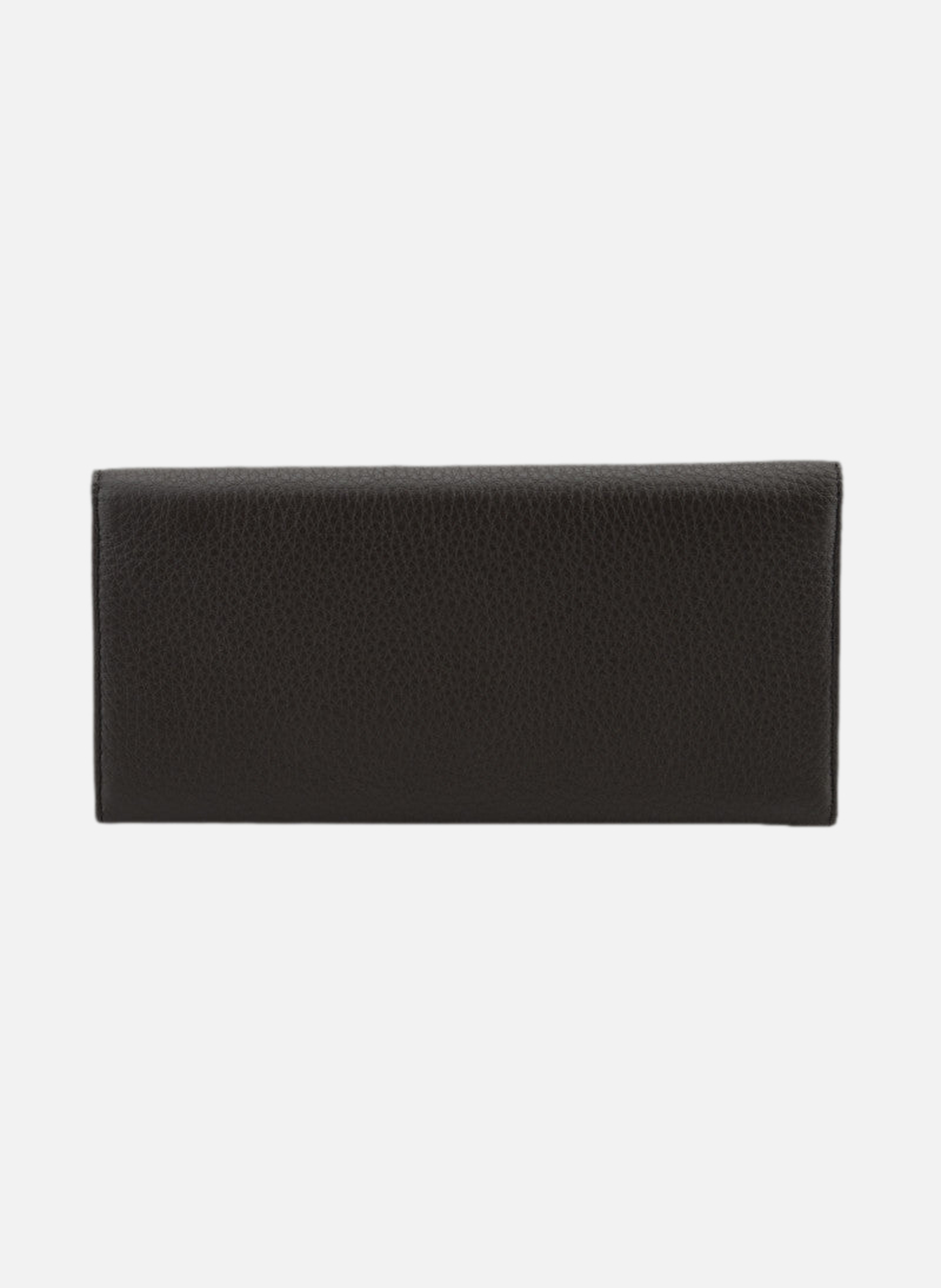 Club | porte-monnaie gm en cuir de veau | Noir POURCHET Femme