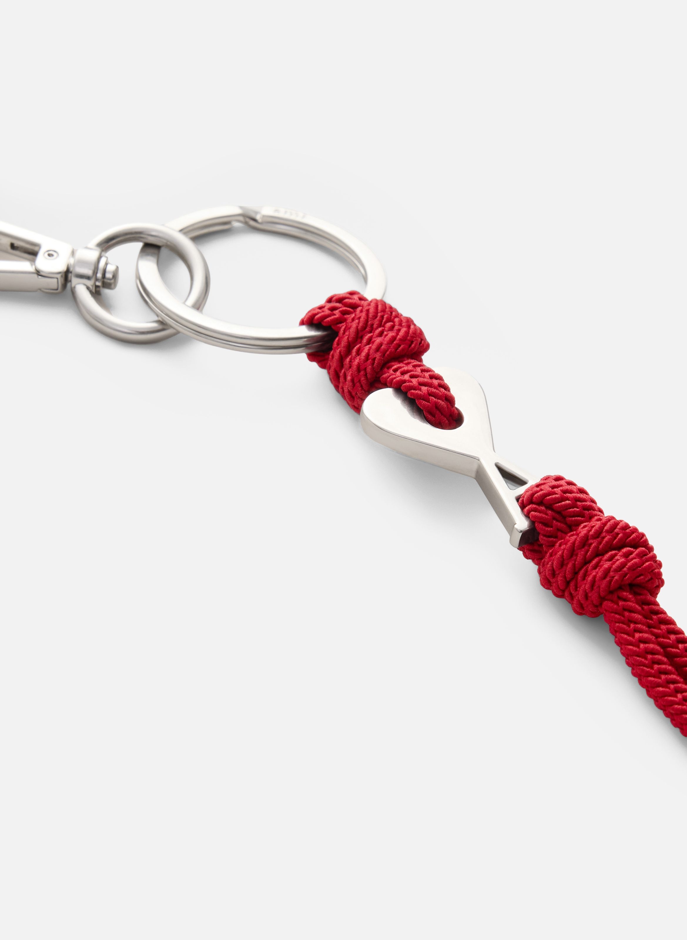 Porte-clés charm ami de coeur unisexe AMI PARIS Rouge