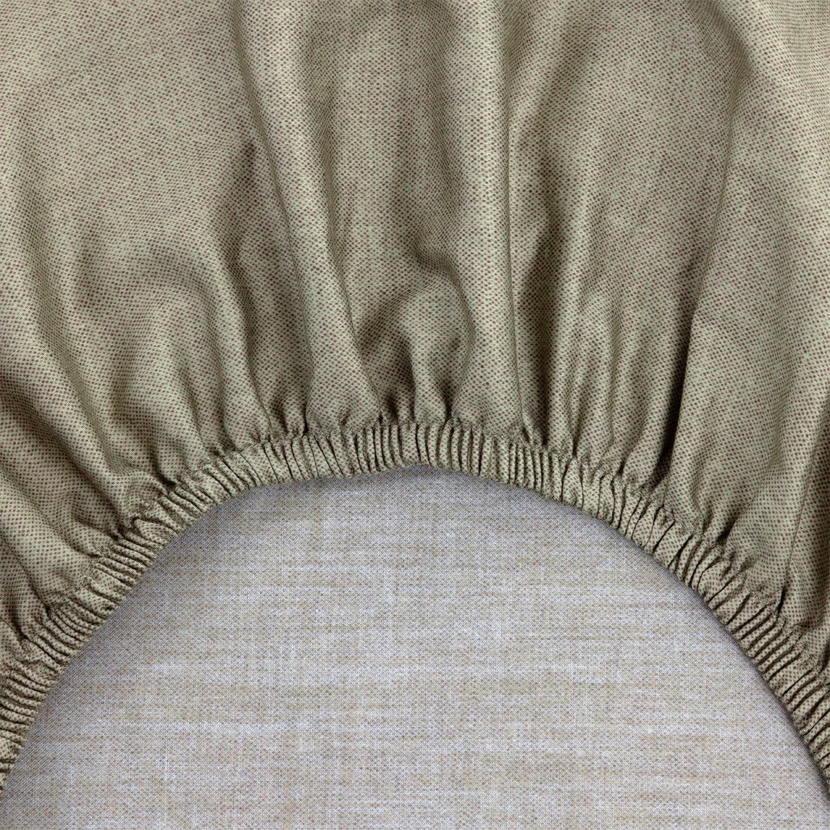 Drap housse en satin de coton, modernist BOSS HOME Multicolore
