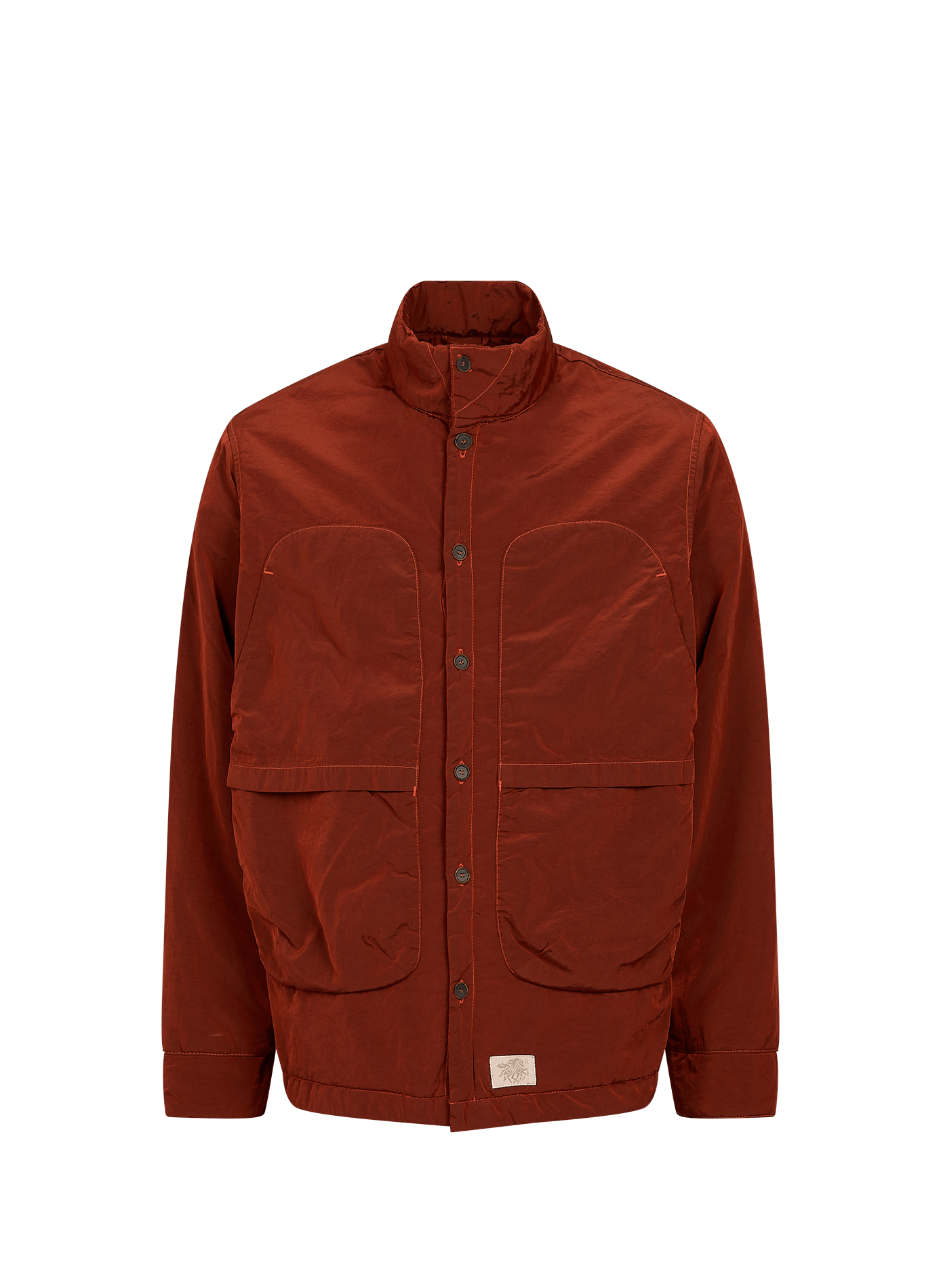 Light straight jacket with high collar RANRA Red