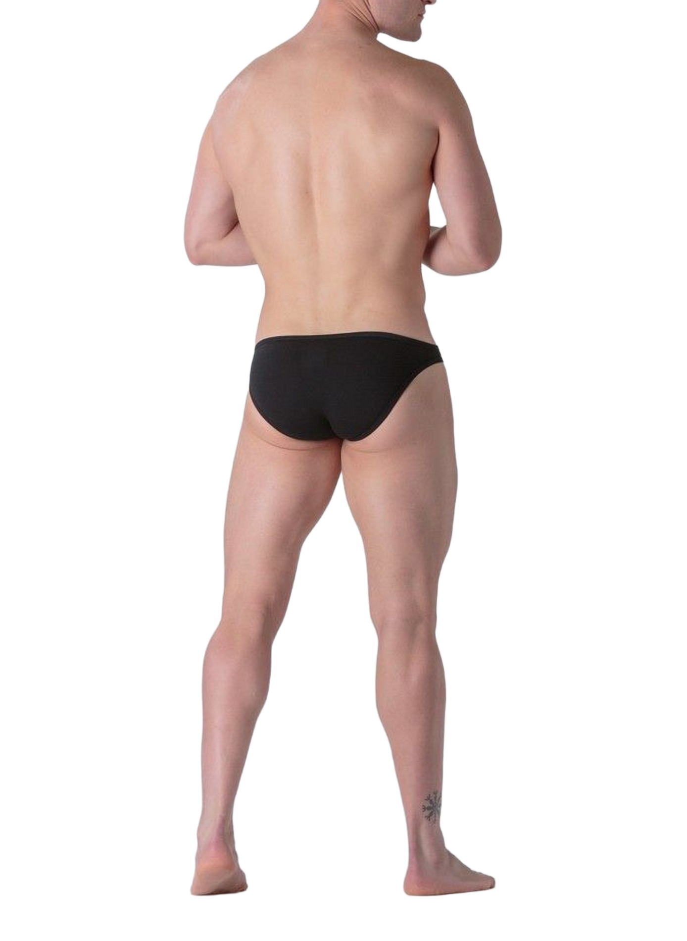 Cotton-blend briefs | Black WOH Men