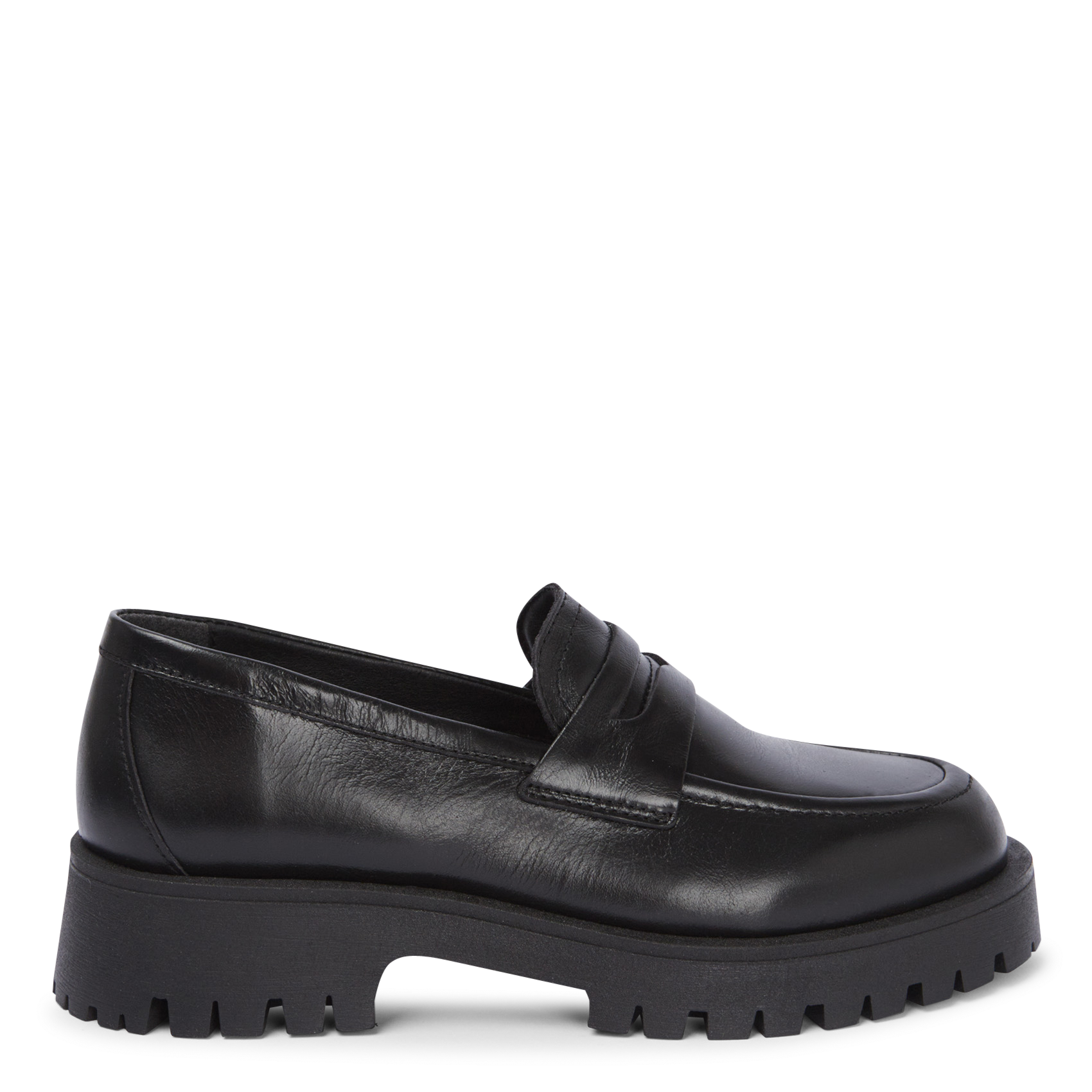 Leren mocassins LA FEE MARABOUTEE Zwart