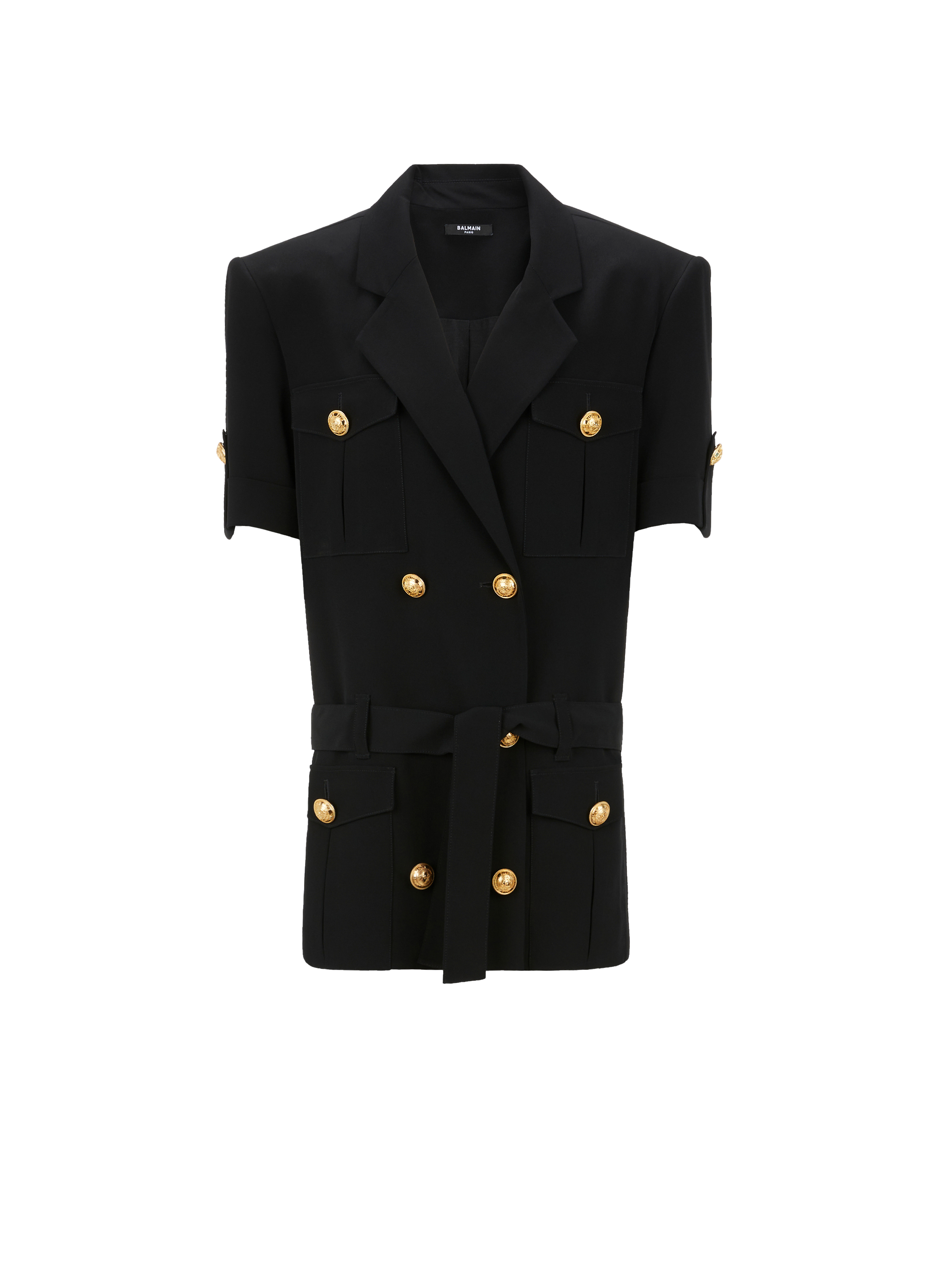 Robe à boutonnière croisée