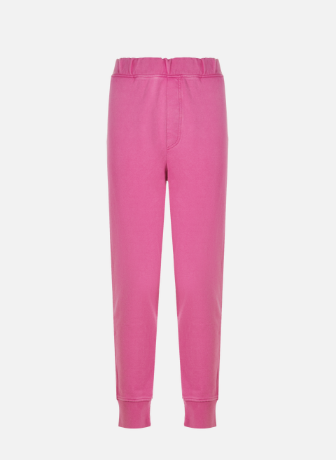 Pink cotton jogging pantsLIV BERGEN 