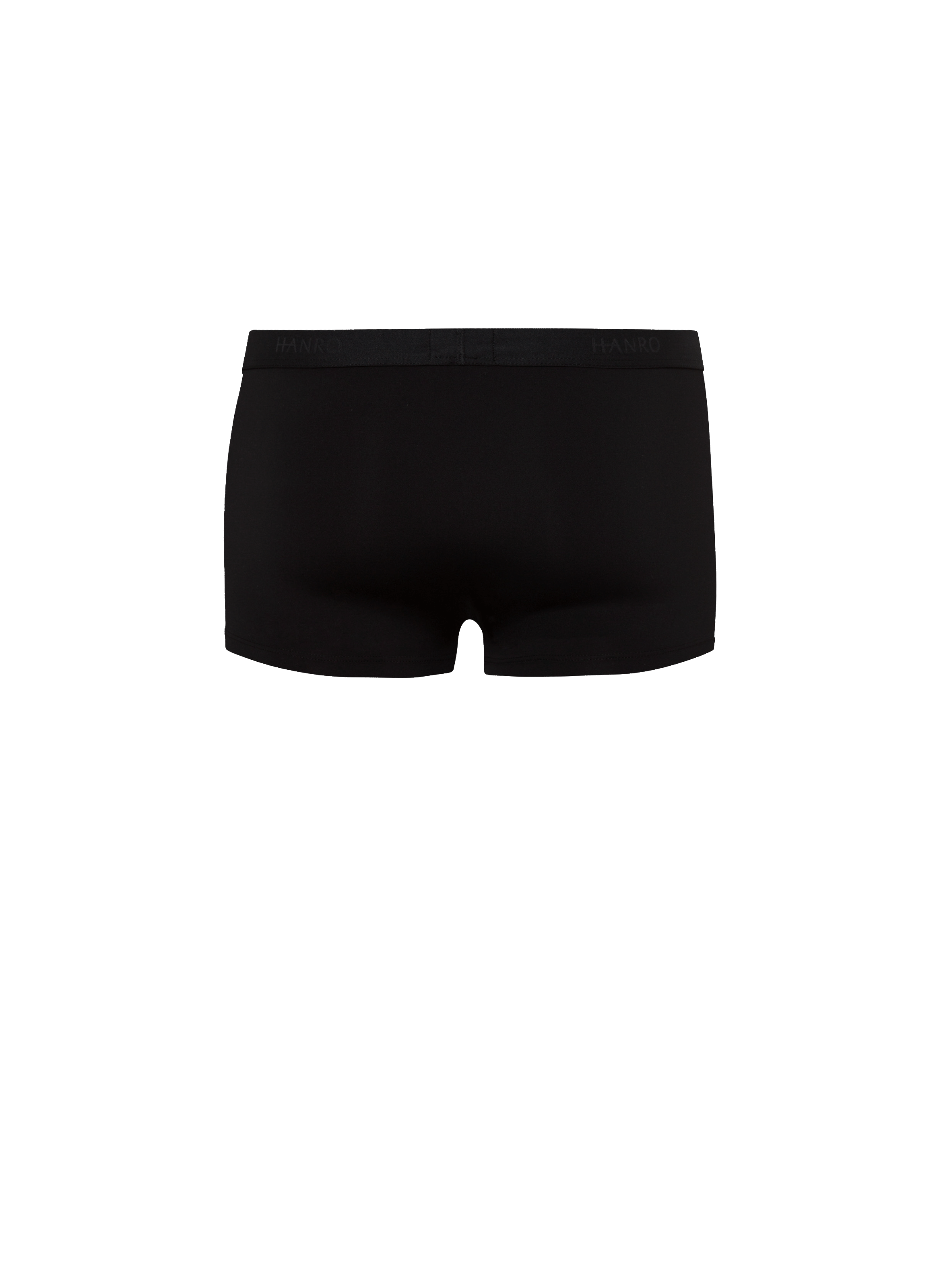 Plain polyamide boxers HANRO Black