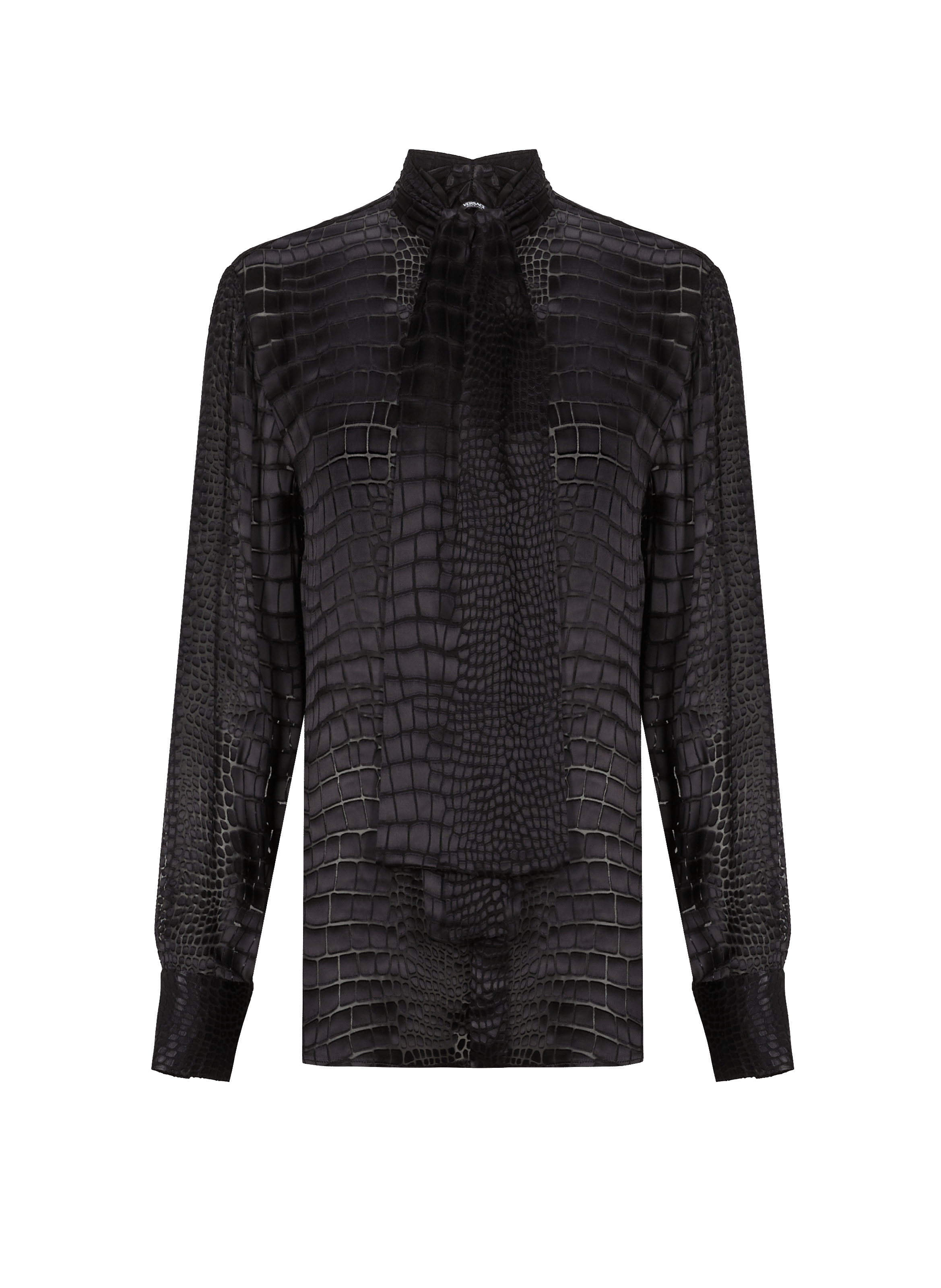Chemise aspect crocodile
