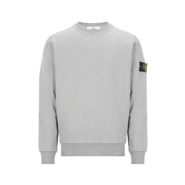Stone Island Cotton Sweatshirt In Grey
