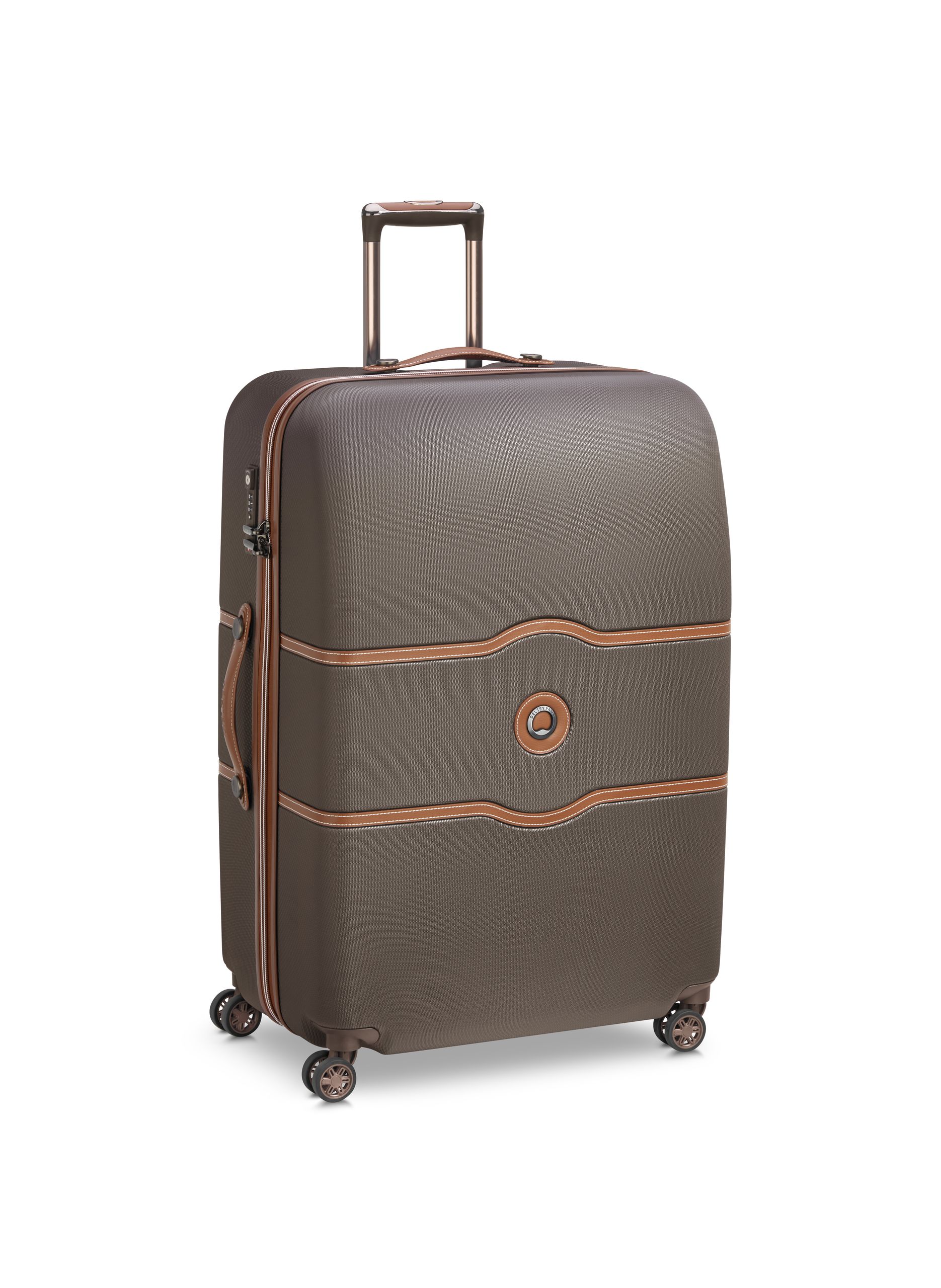 Valise soute rigide taille xxl - chatelet air DELSEY PARIS Marron