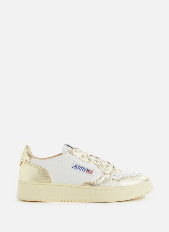 Baskets basses Medalist en cuir Blanc by AUTRY AUTRY Baskets basses Medalist en cuir Blanc