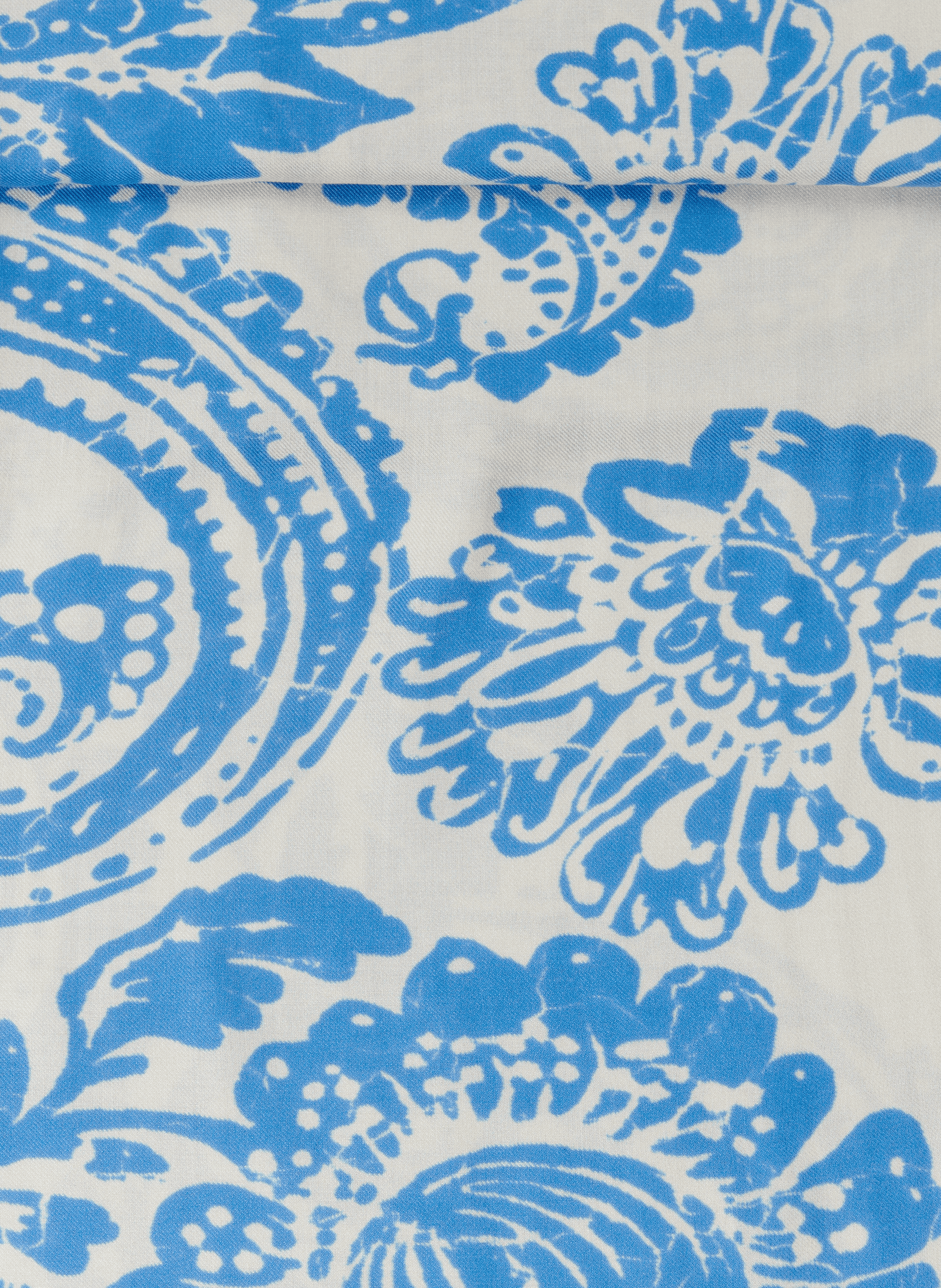 Foulard à motif SAISON 1865 Bleu