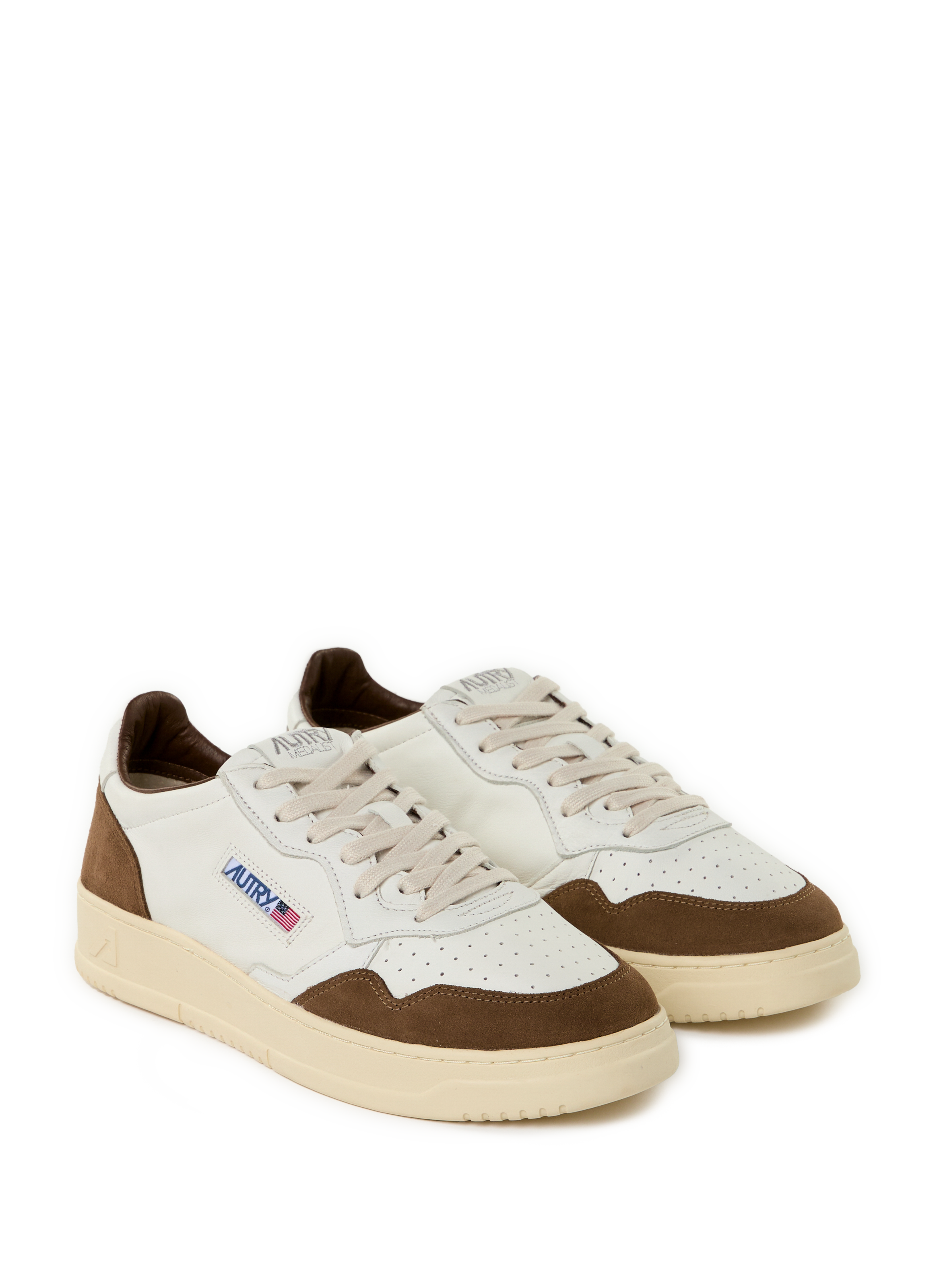 Low-top leather sneakers AUTRY White