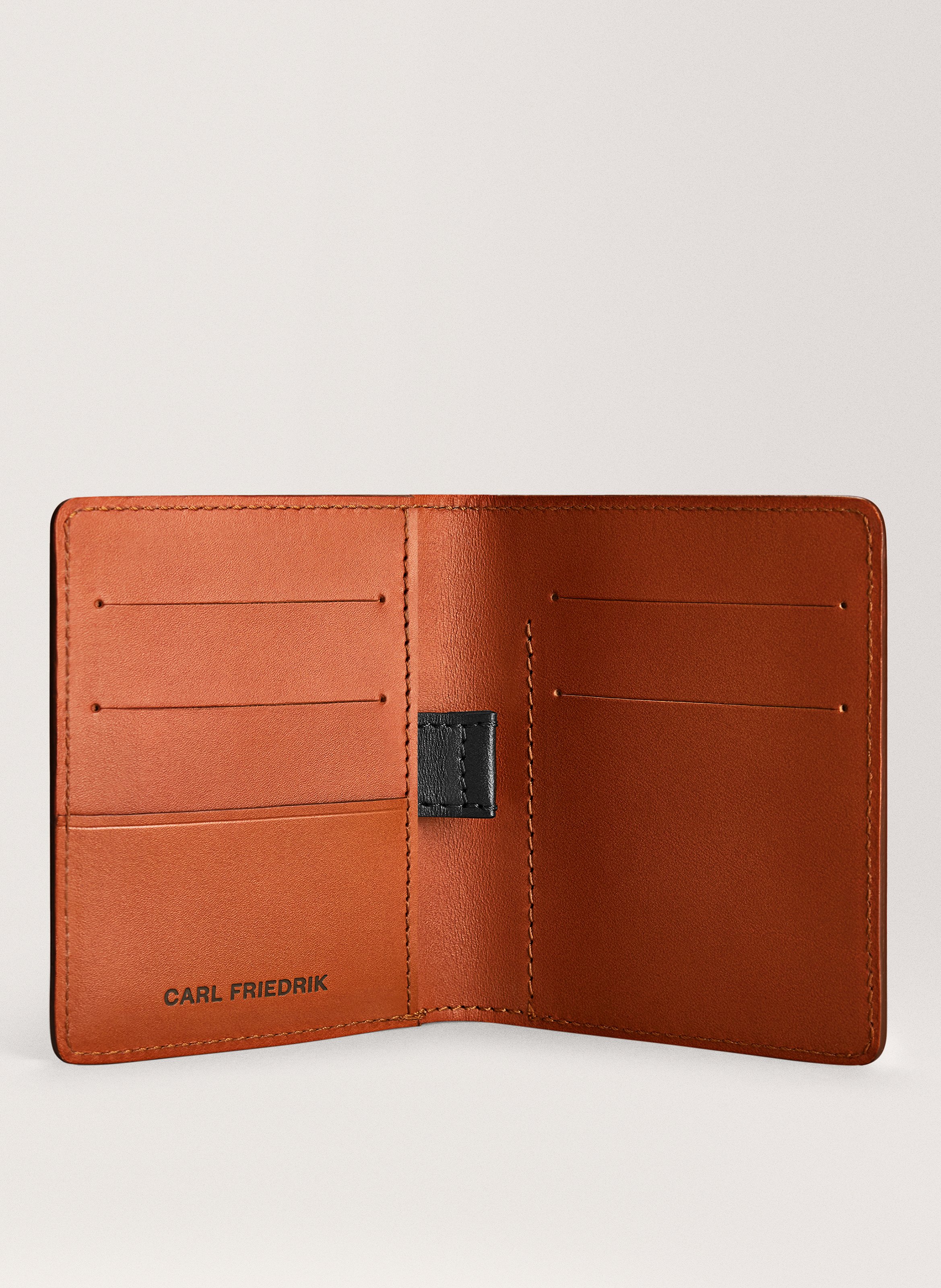 Portefeuille 'walden' en cuir vachetta Marron