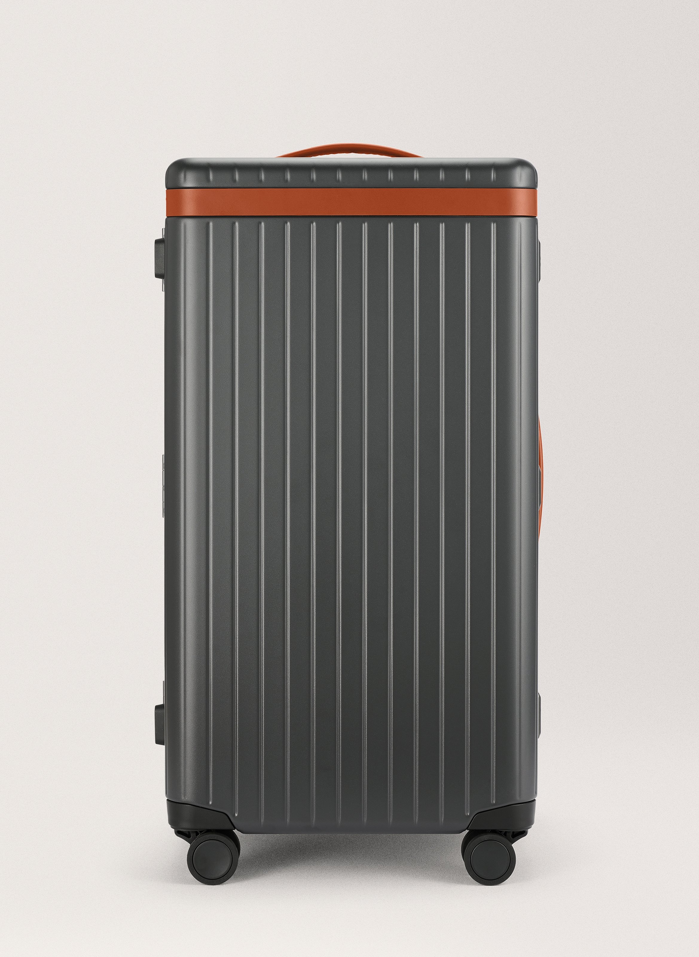 Valise 'trunk' en polycarbonate CARL FRIEDRIK Gris