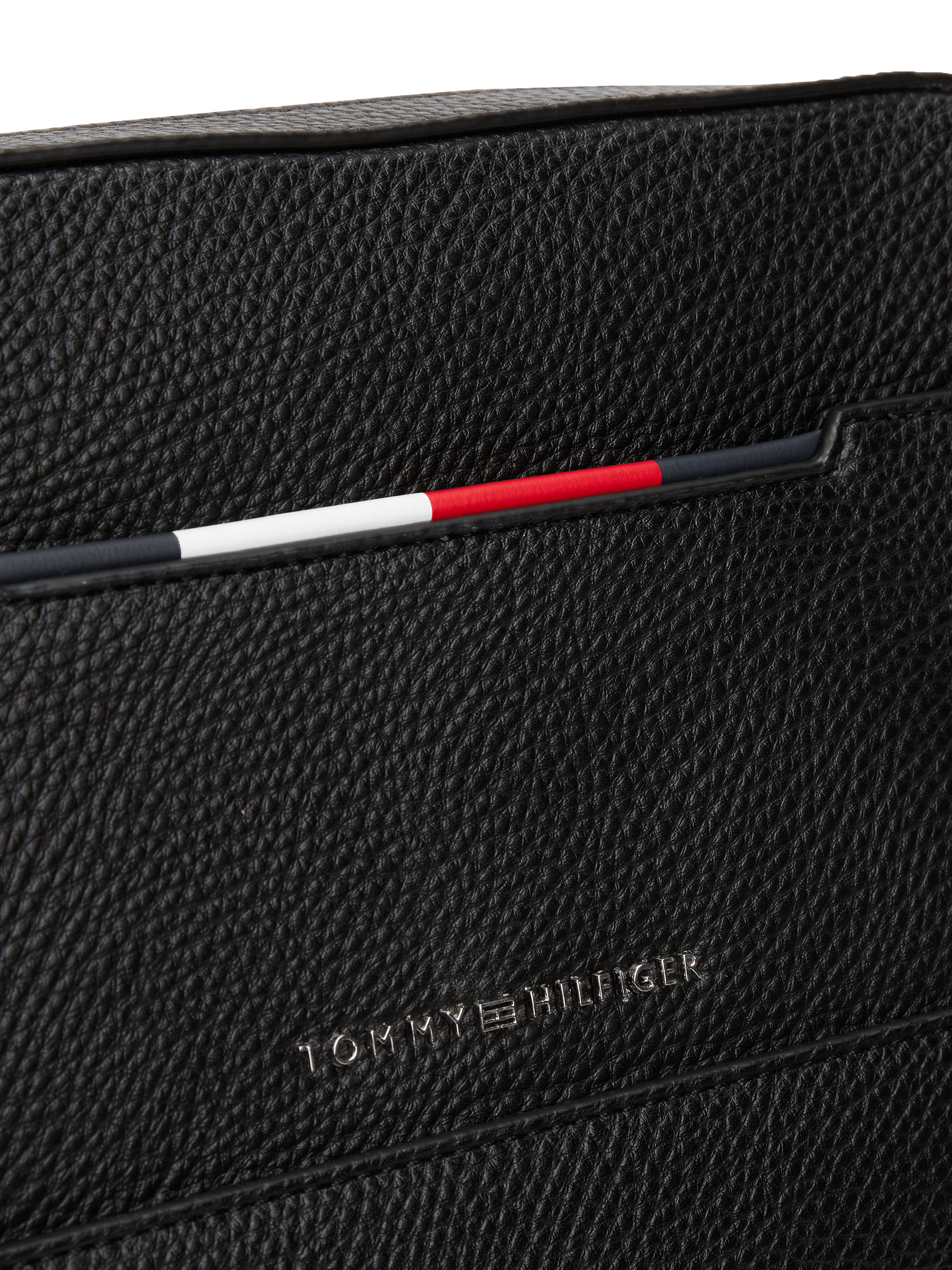 Sac à bandoulière effet grainé TOMMY HILFIGER Noir