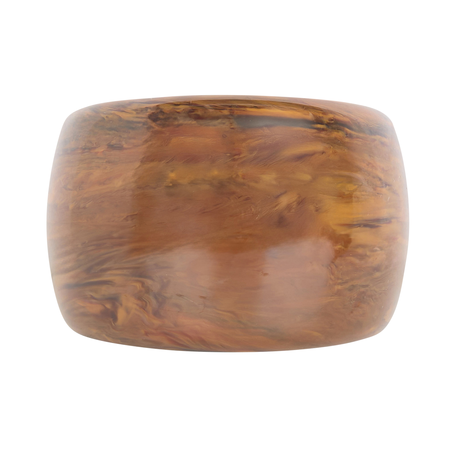 Bracelet large marbré ambrito SESSUN Rouge