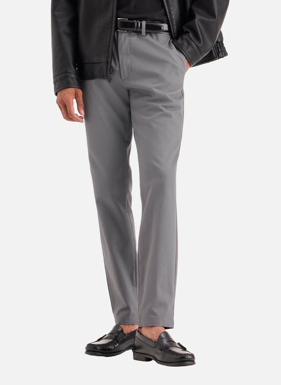 Pantalon uni en coton Gris by DOCKERS DOCKERS Pantalon uni en coton Gris