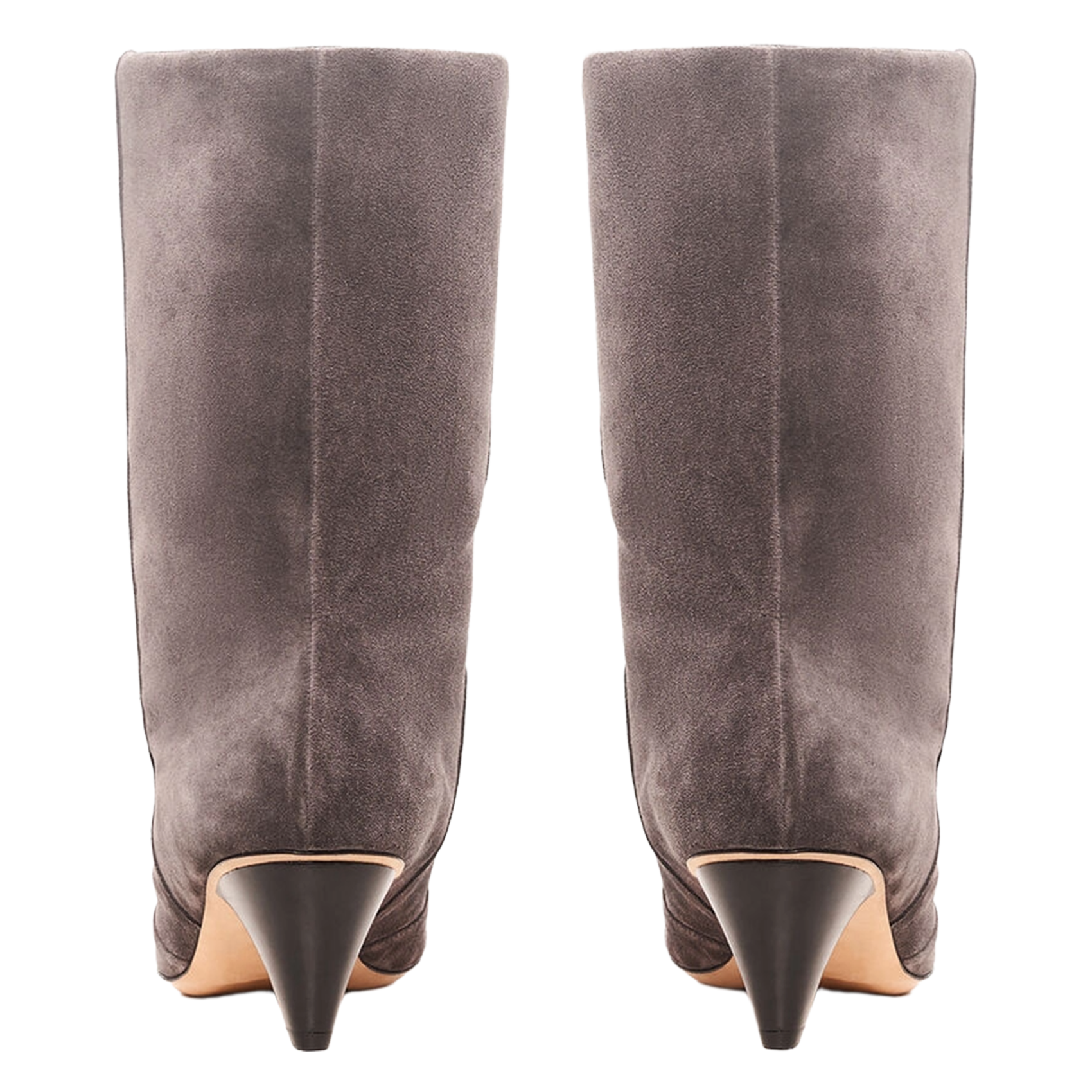 Bottines en cuir starlosd IRO Gris