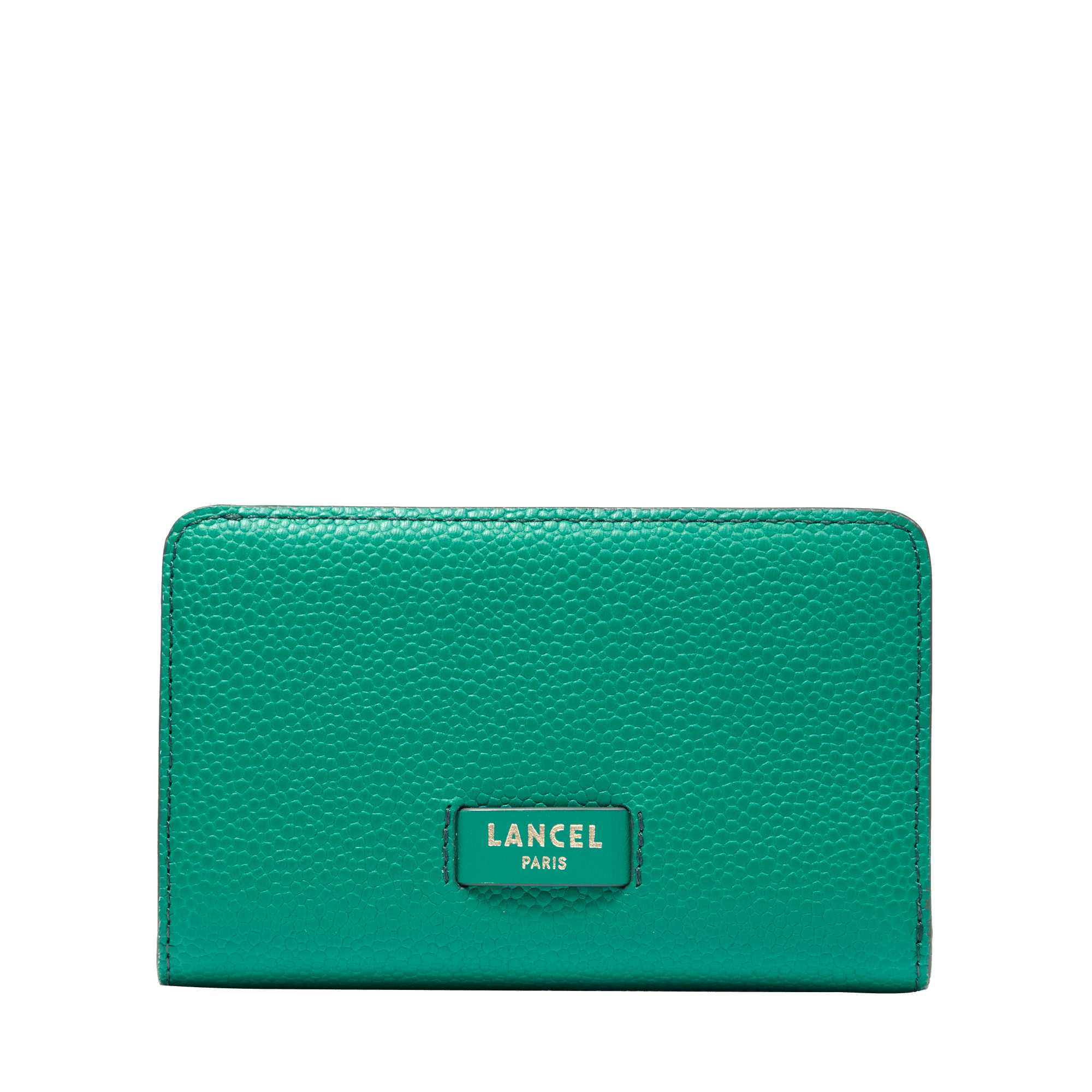 LANCEL Portefeuille rectangulaire compact ninon de lancel Vert
