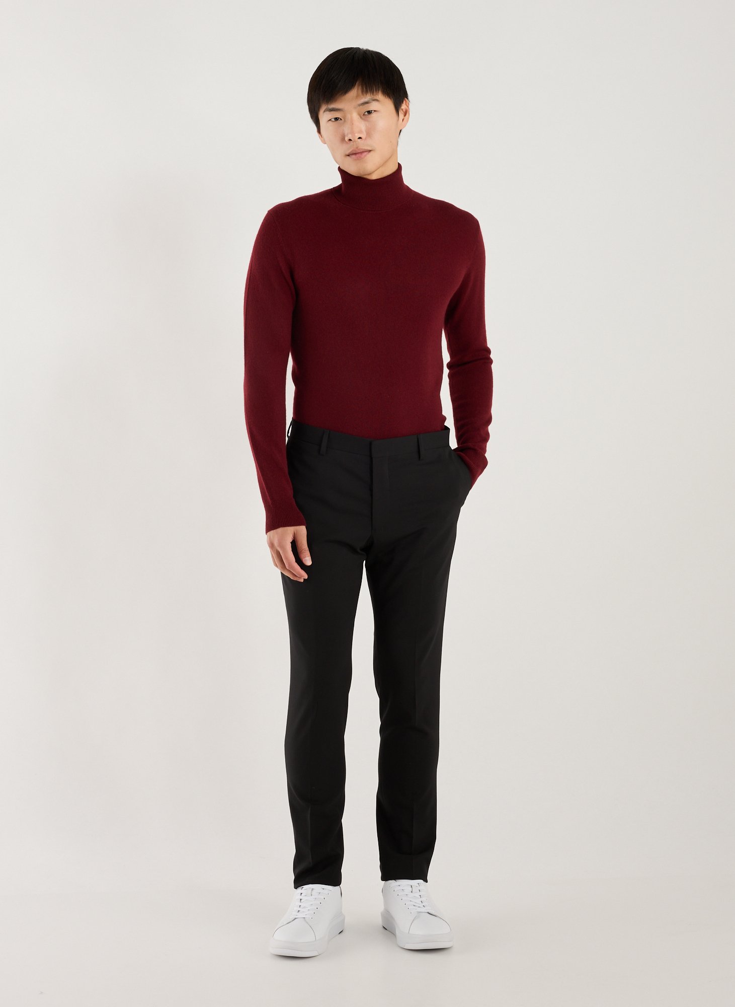  Cashmere jumper AU PRINTEMPS PARIS Red