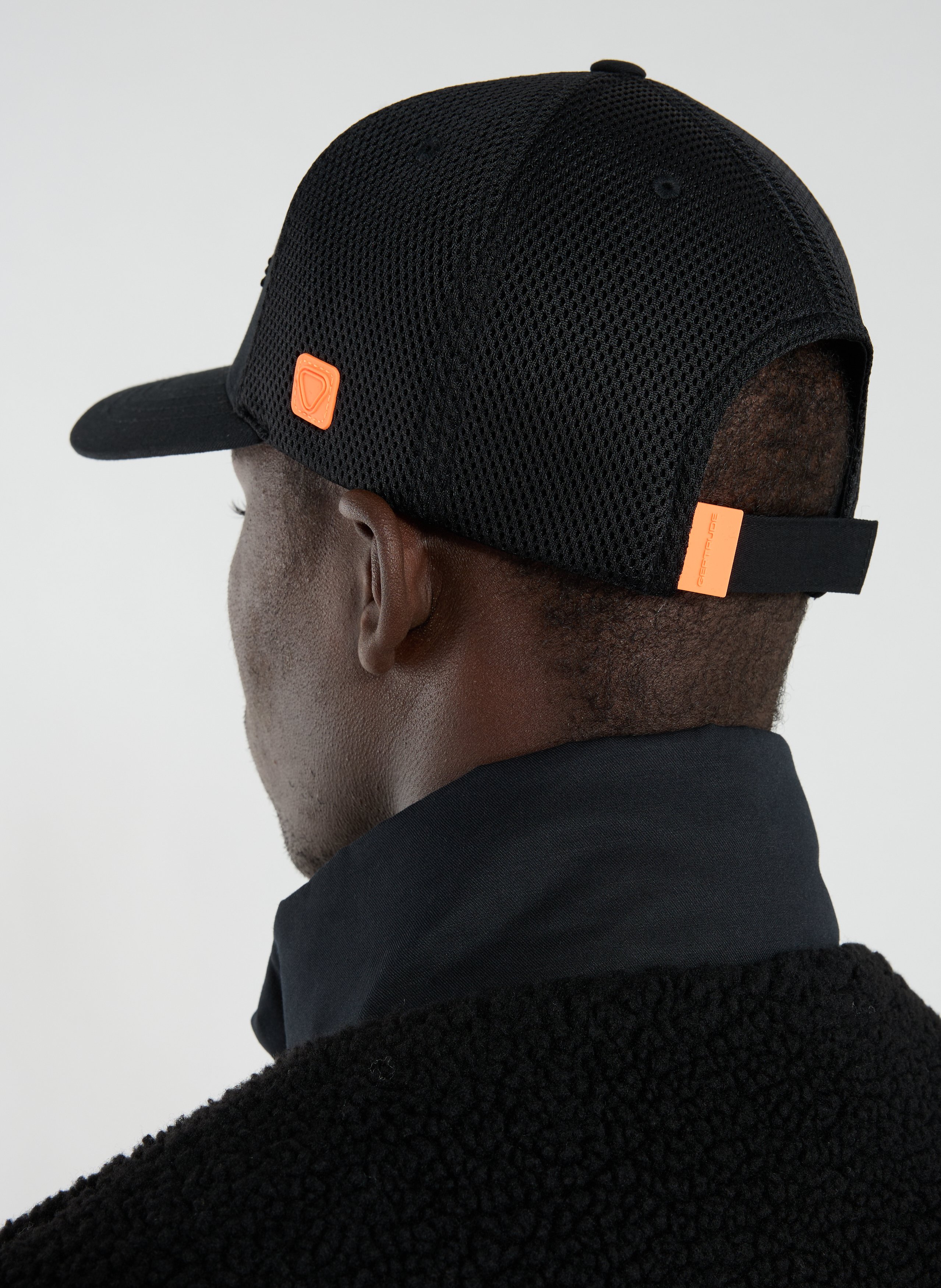 Casquette Benja en maille filet GERTRUDE ET GASTON Noir