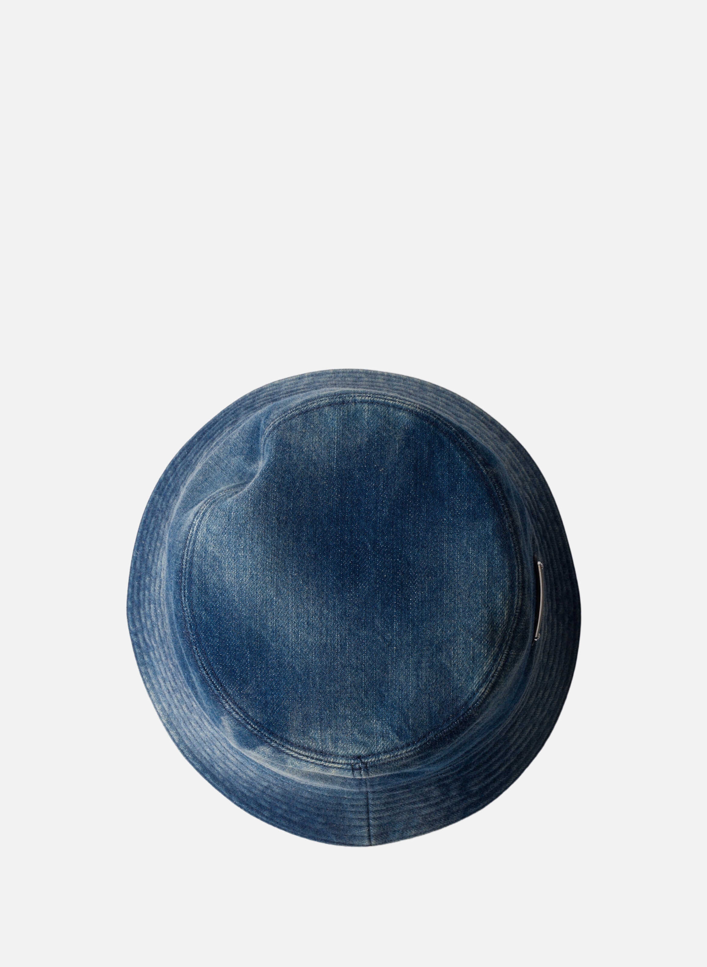 Bob en denim PRADA Bleu