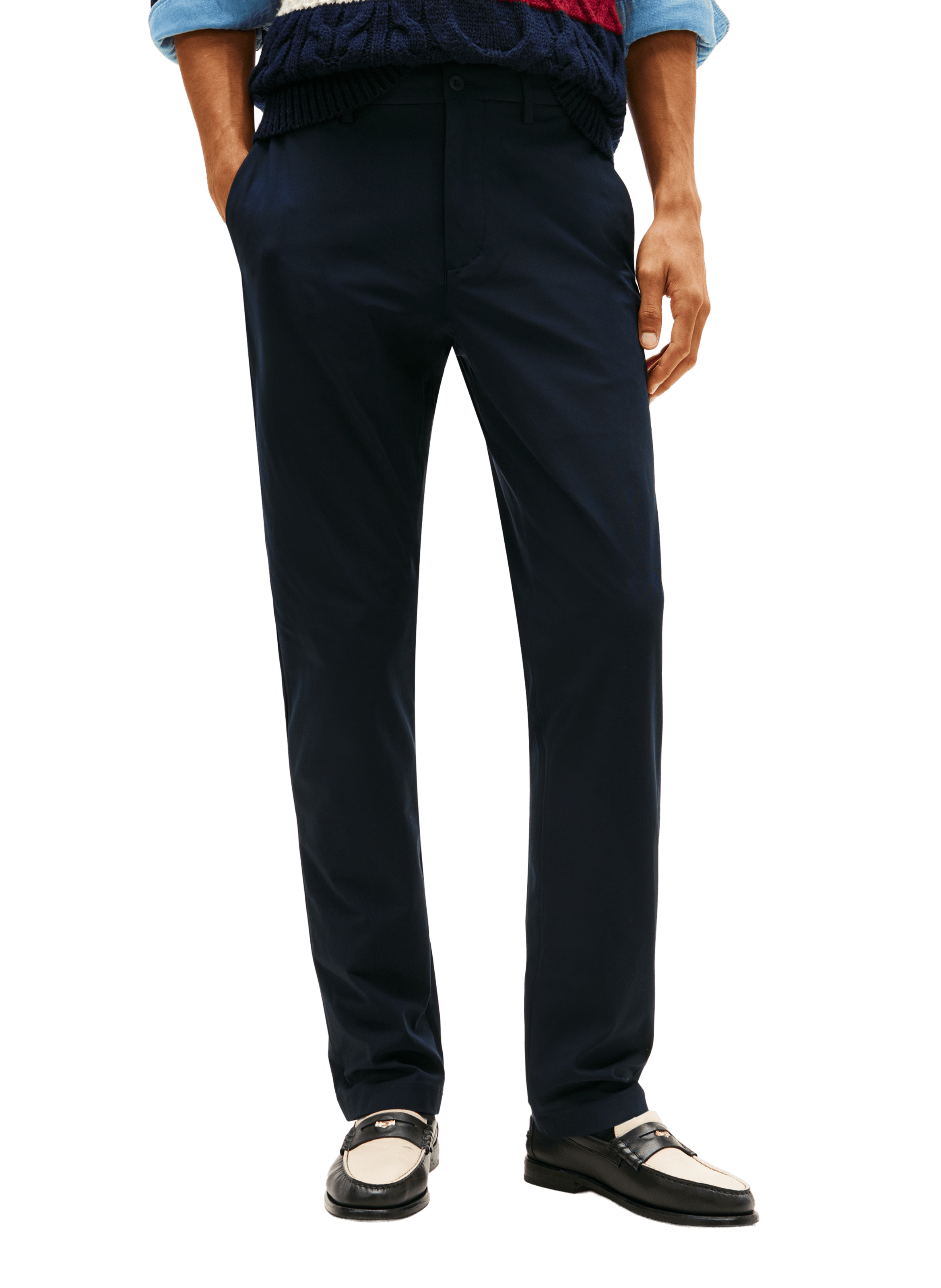 Slim fit pants TOMMY HILFIGER Blue