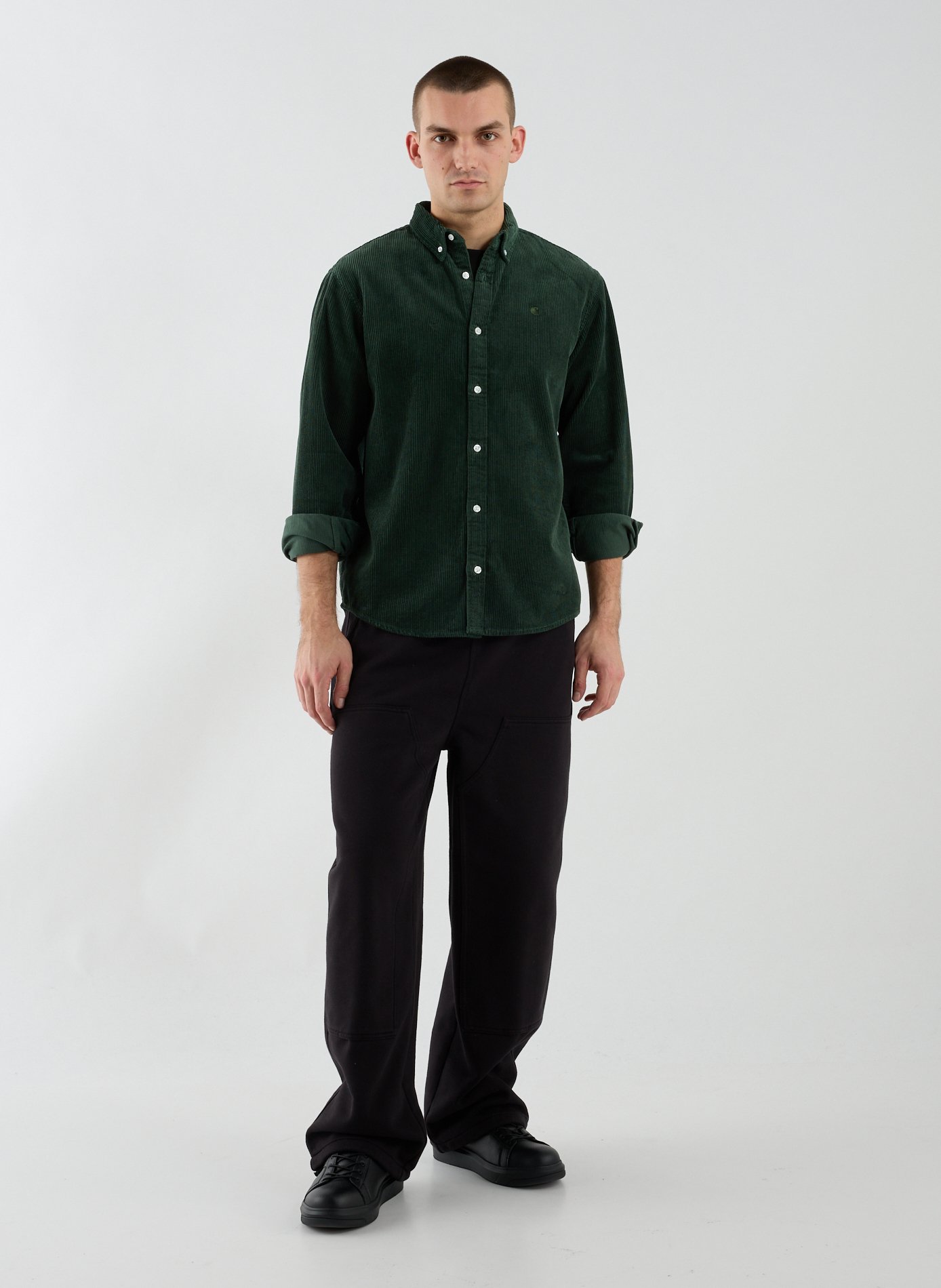 Chemise en velours côtelé CARHARTT WIP Vert