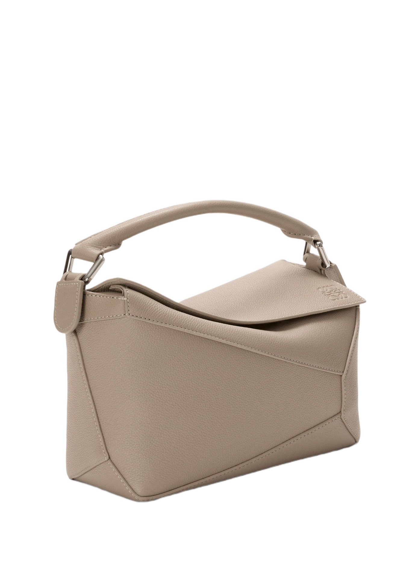 Small Puzzle Edge bag in grained calf leather LOEWE Beige
