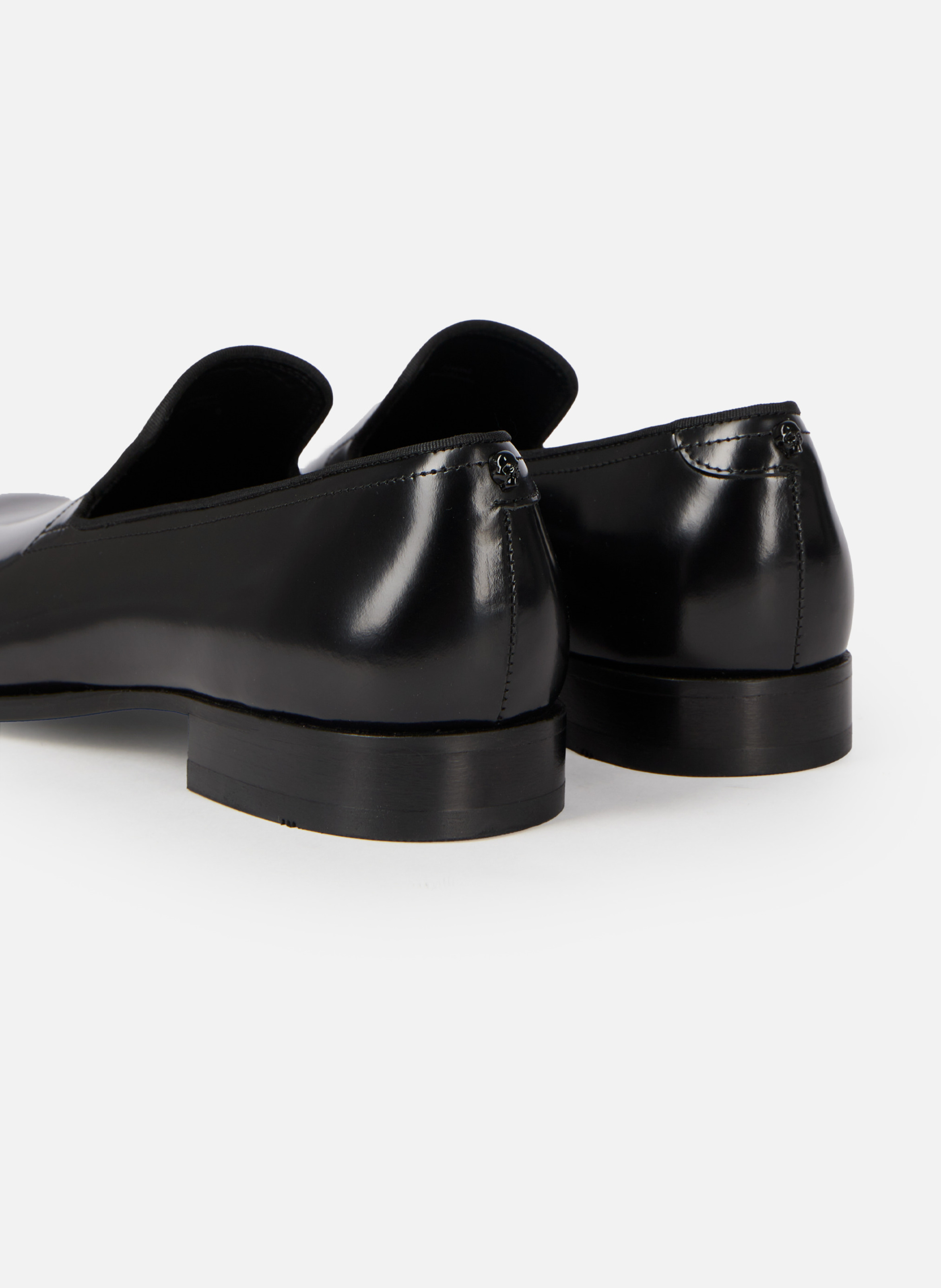 Mocassins en cuir brillant THE KOOPLES Noir
