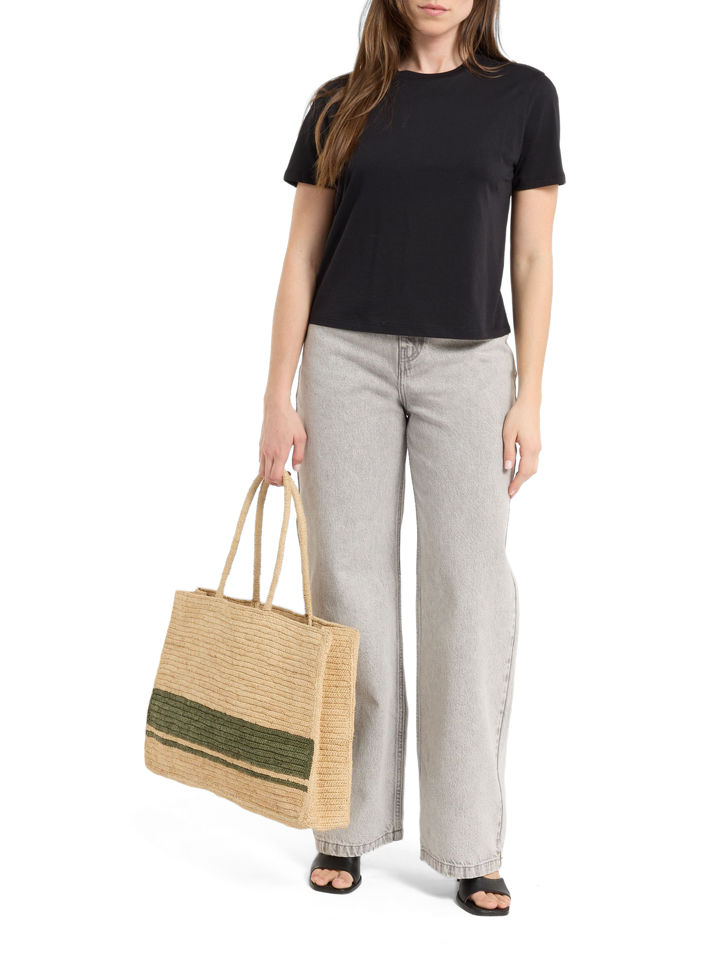 Raffia cabas bag SAISON 1865 Multicolour