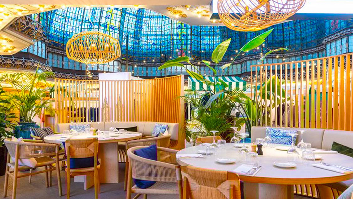 bleu coupole printemps