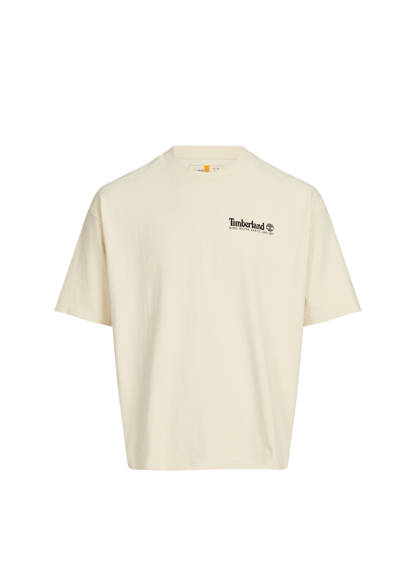 T-shirt à imprimé en coton TIMBERLAND Beige