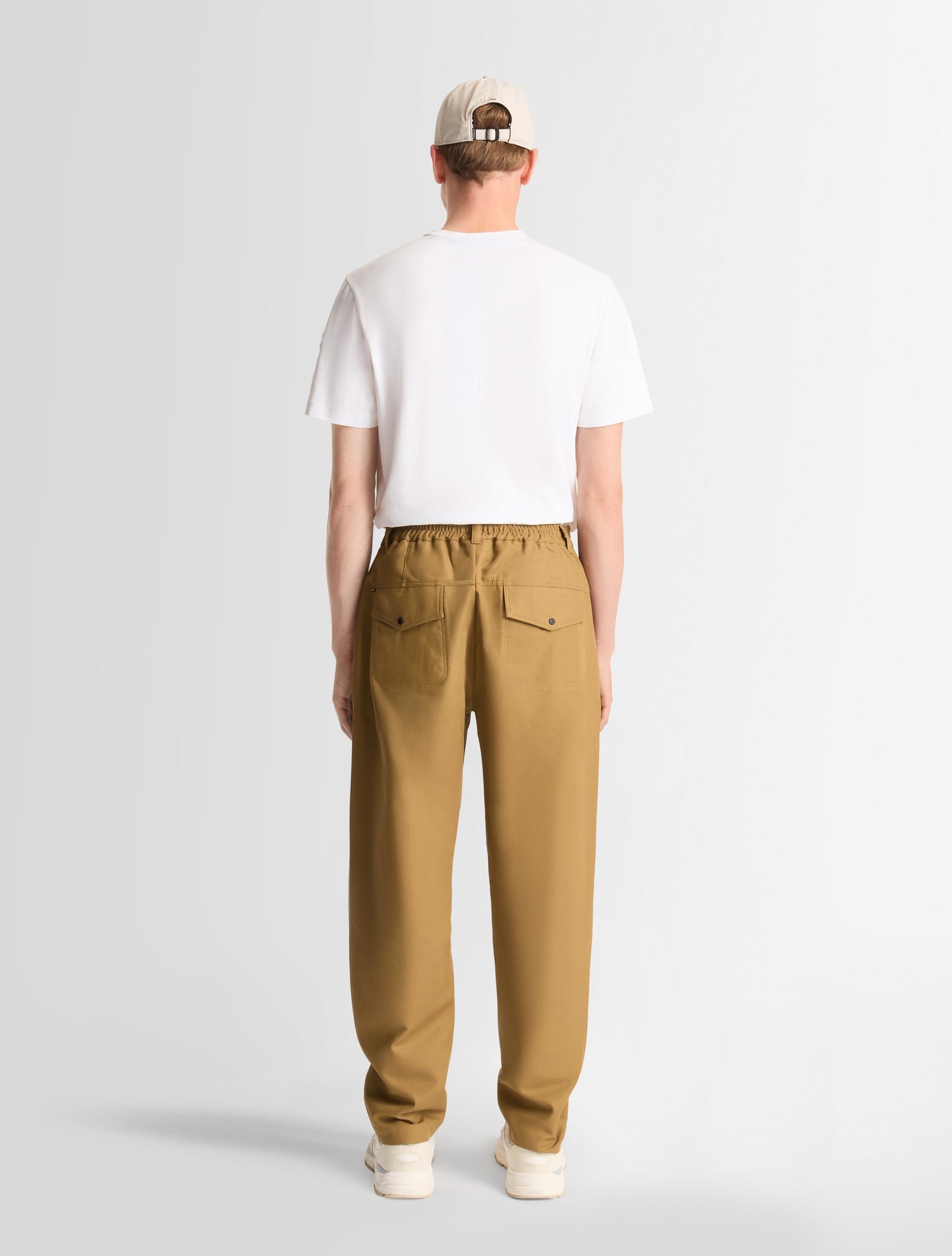 Pantalon laukol coton coupe regular FUSALP Beige