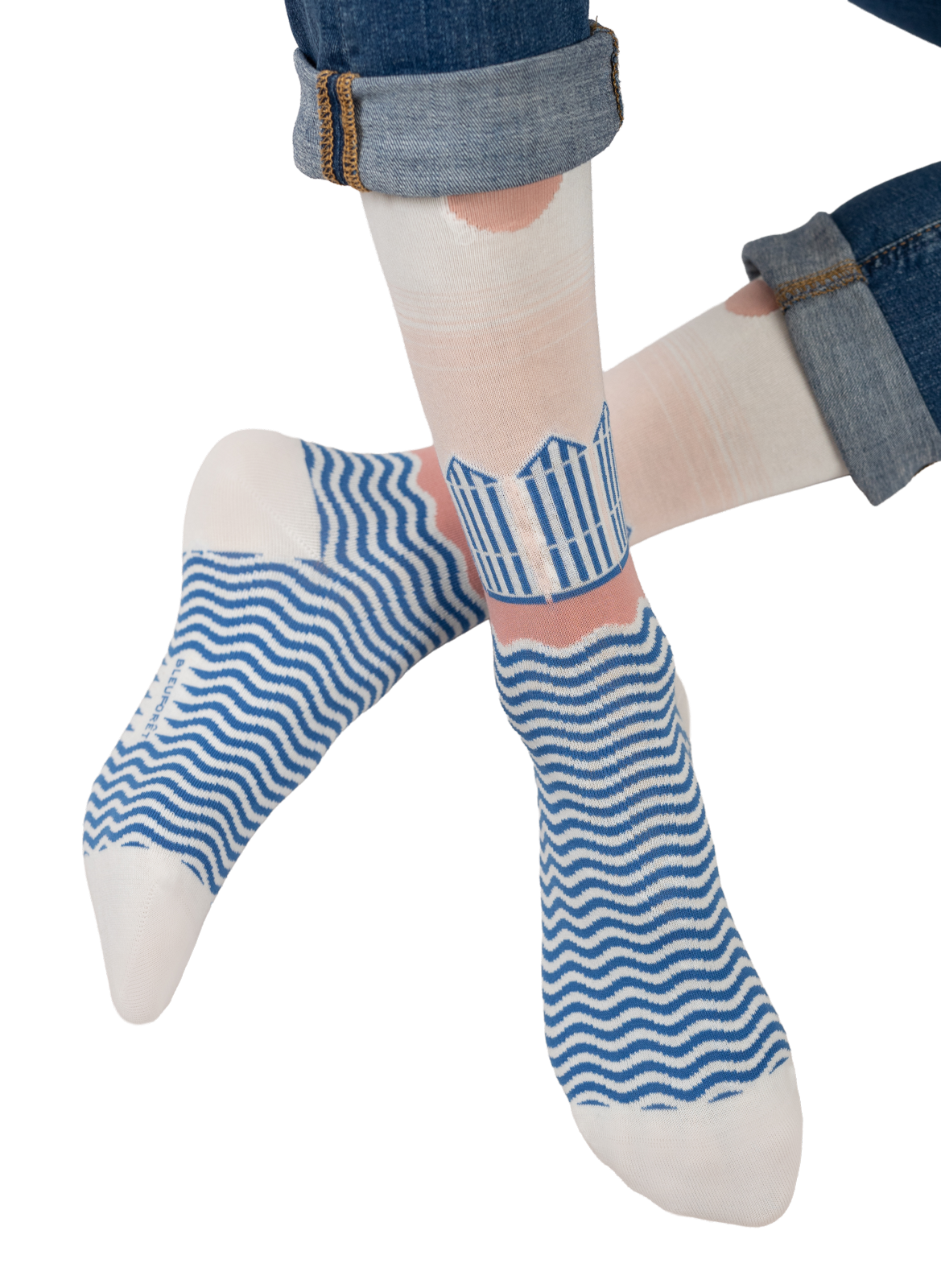 Mid-calf socks Deauville BLEUFORÊT Multicolour