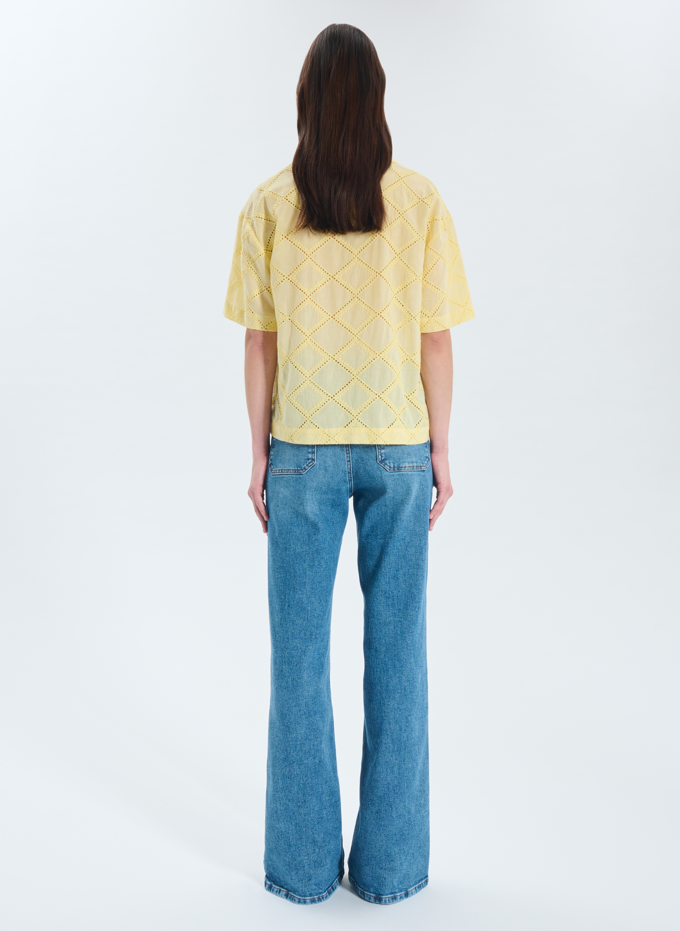 Chemise  teyma ZAPA Jaune
